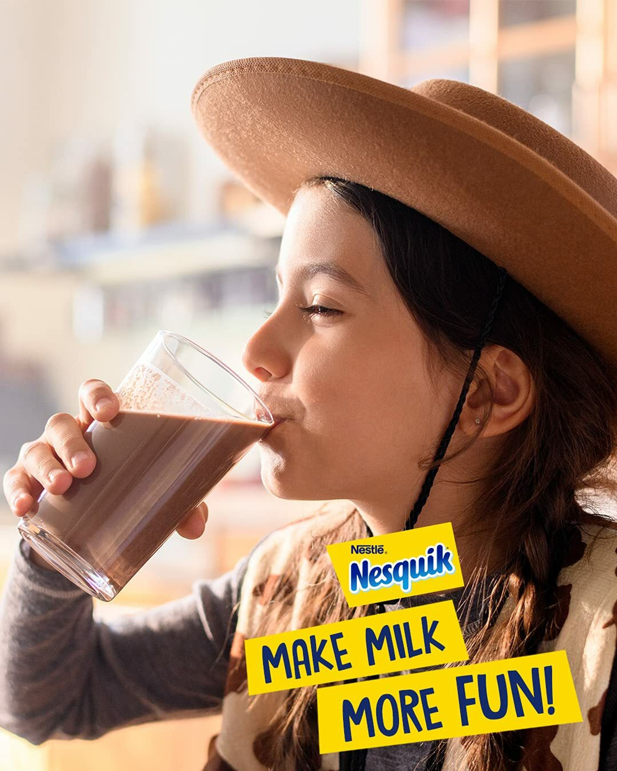 Image of NESTLE Nesquik Chocolate Flavor Milkshake (IMPORTED FROM UK)