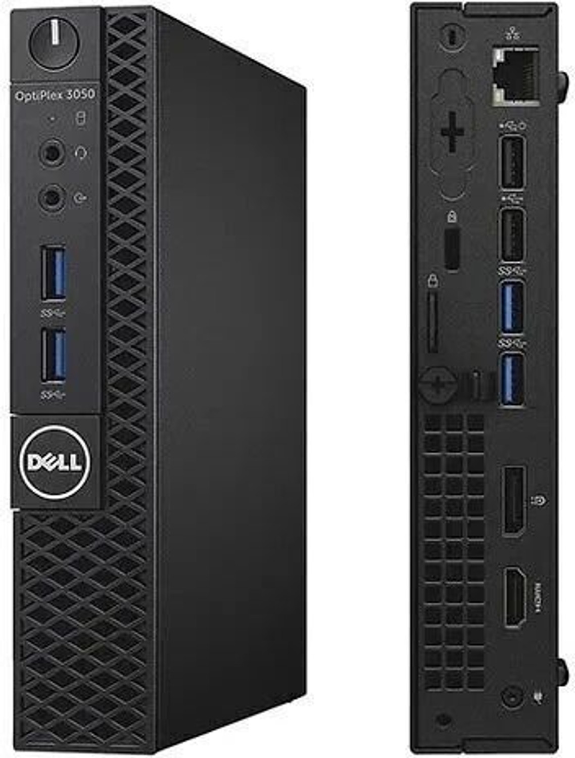 DELL Refurbished Core i3 7th Generation Tiny PC - Windows 10, Intel, C