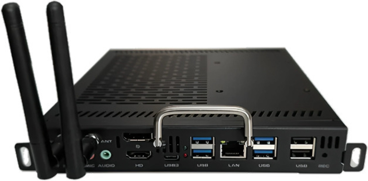 Image of Notch Notch Mini PC OPS - Windows 11 Pro, Tiger Lake-UP4, Mobile Processor (Laptop), 0 GB Graphics Card, 8 GB DDR4, 512 GB SSD Mini PC (Black)