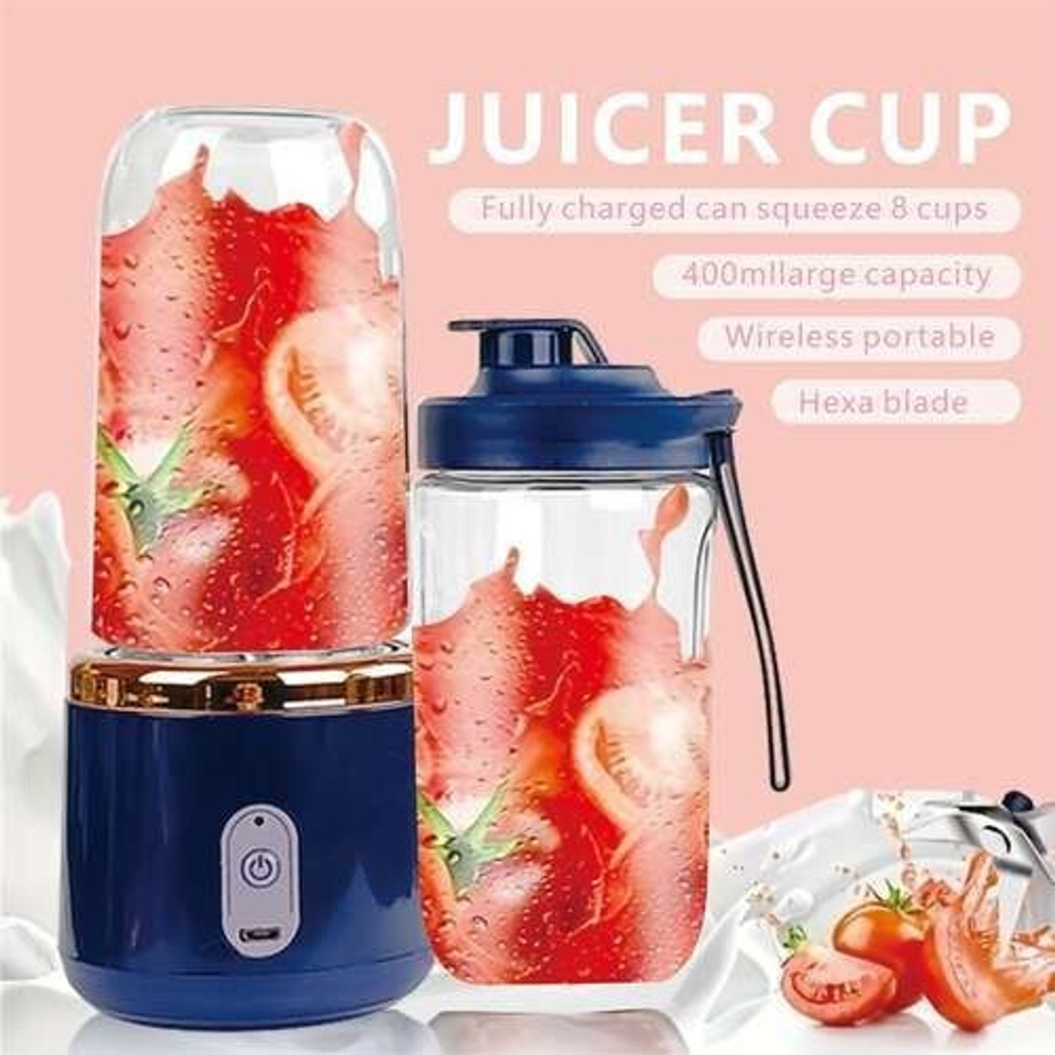 Image of MAXIVE No 25 W Juicer (Juice Blender03 | 1 Jar | Multicolor)
