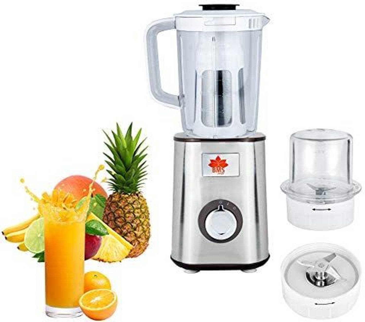 Image of BMS Lifestyle by BMS Lifestyle Nutri-Blender 550 W Juicer Mixer Grinder