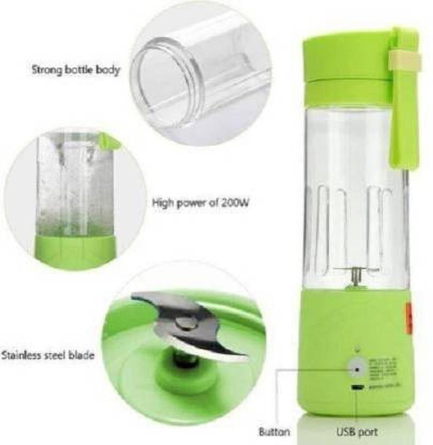 Image of princemarkett Pro Fruit Juicer 200 W Juicer Mixer Grinder (Electric Jucer | 1 Jar | Multicolor)