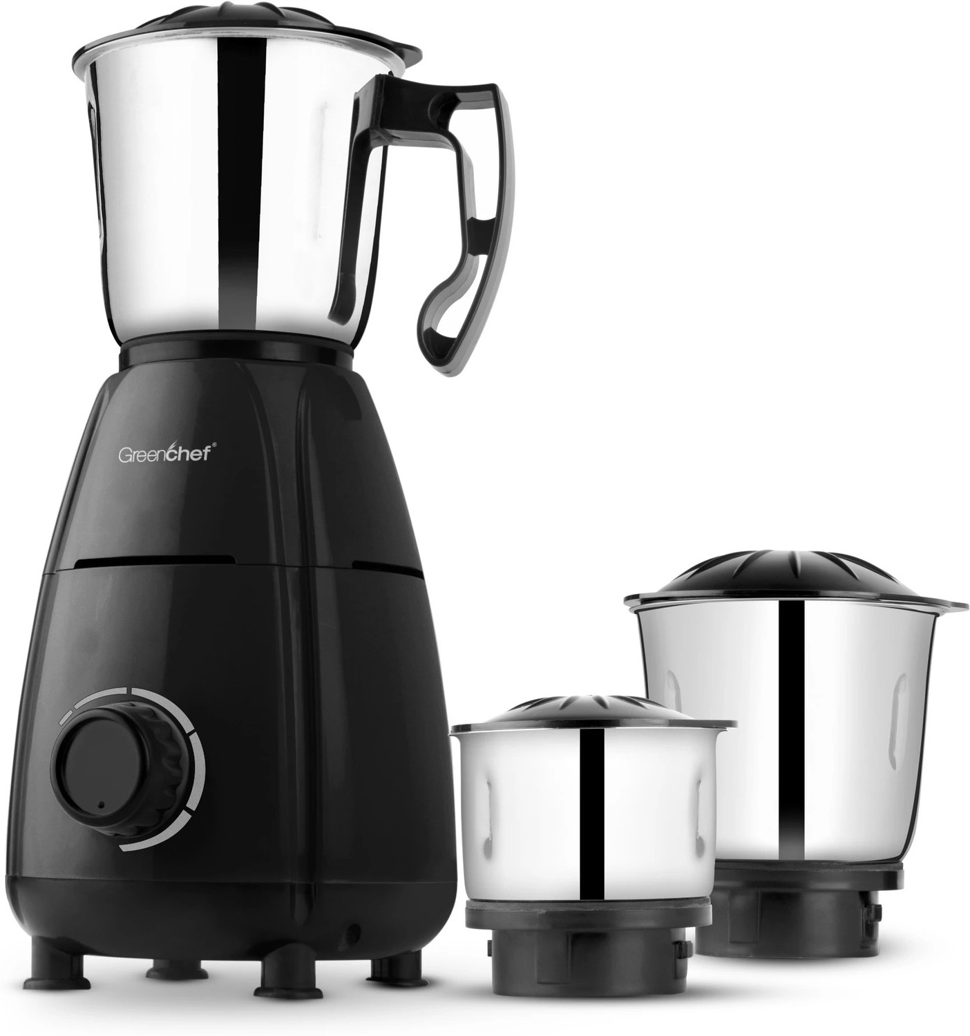 Image of Greenchef Majesto Mixture Grinder 600 W Mixer Grinder (Majesto Mixture Grinder | 3 Jars | Pink & Black)