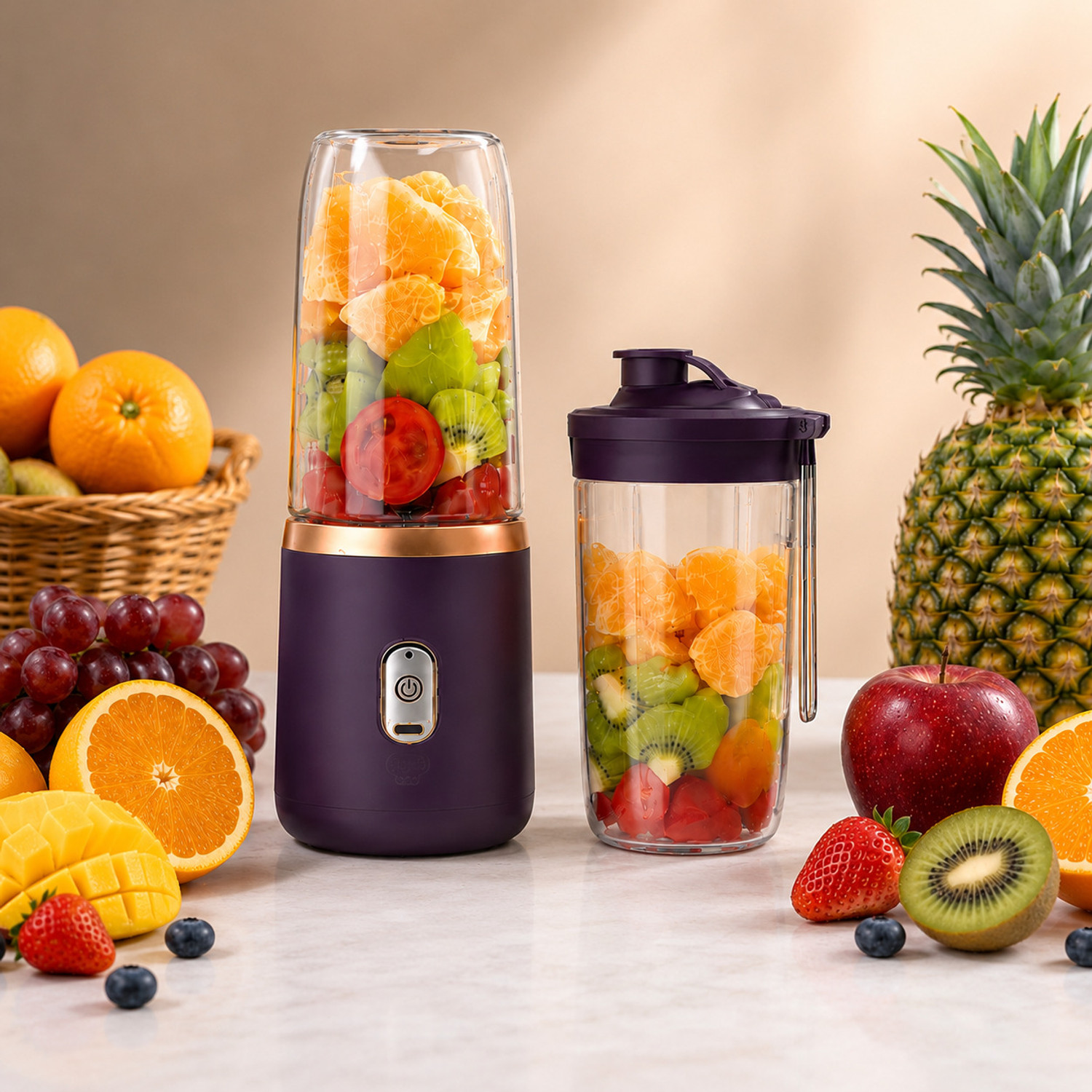 Image of Bhyvaa MGJ131 40 W Mixer Blender (Juicer 131 | 1 Jar | Blue)