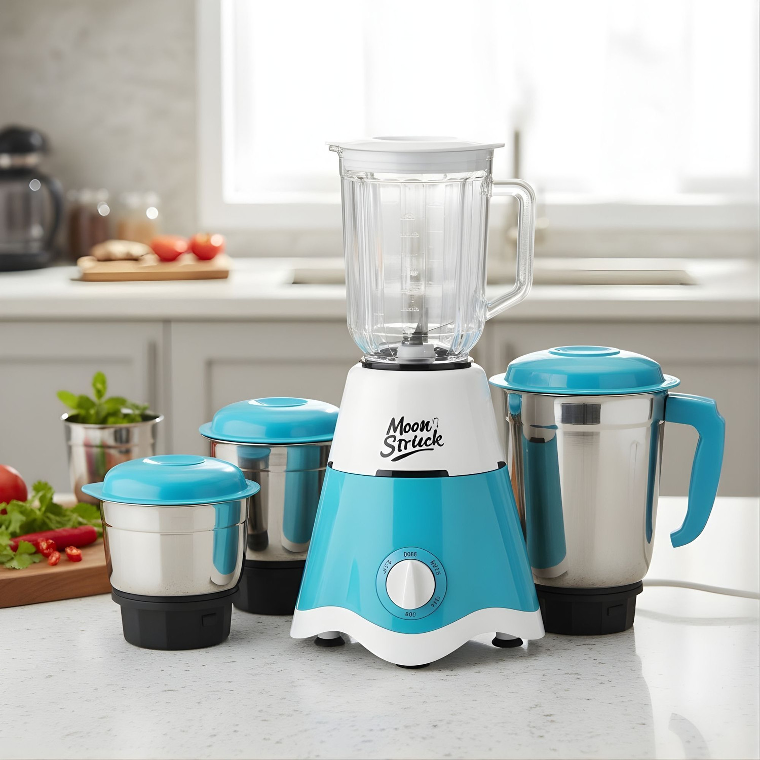 Moonstruck ultra powerful and copper winding mixer/juicer/grinder comb