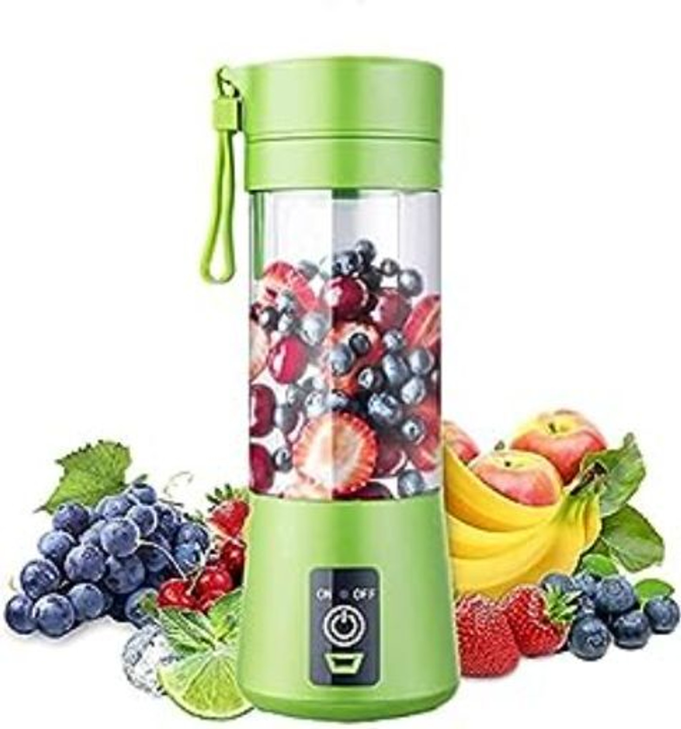 Image of princemarkett Pro Fruit Juicer 200 W Juicer Mixer Grinder (ASE 869A BlendLife Juice With Sipper For Juices, Shakes, Smoothies, Baby Food | 1 Jar | Multicolor)