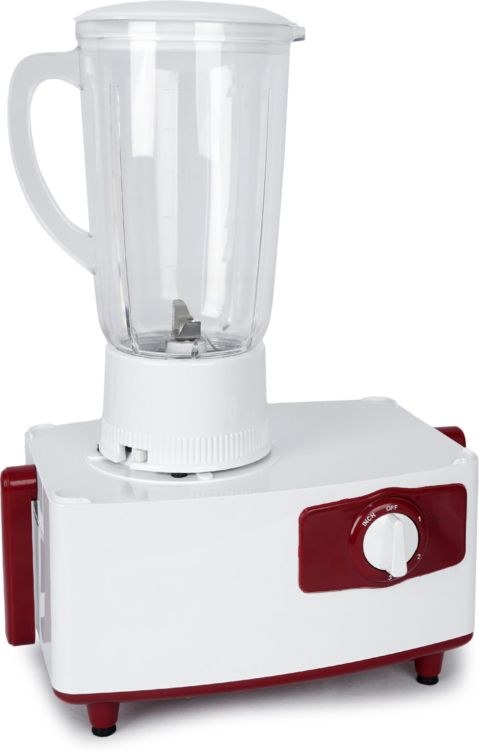 Image of DAKSHWAY Mini Mixer Grinder 800 W Juicer Mixer Grinder (Electric Portable Coffee Bean and Spice Grinder Machine for Whole Coffee Beans | 1 Jar | Silver)