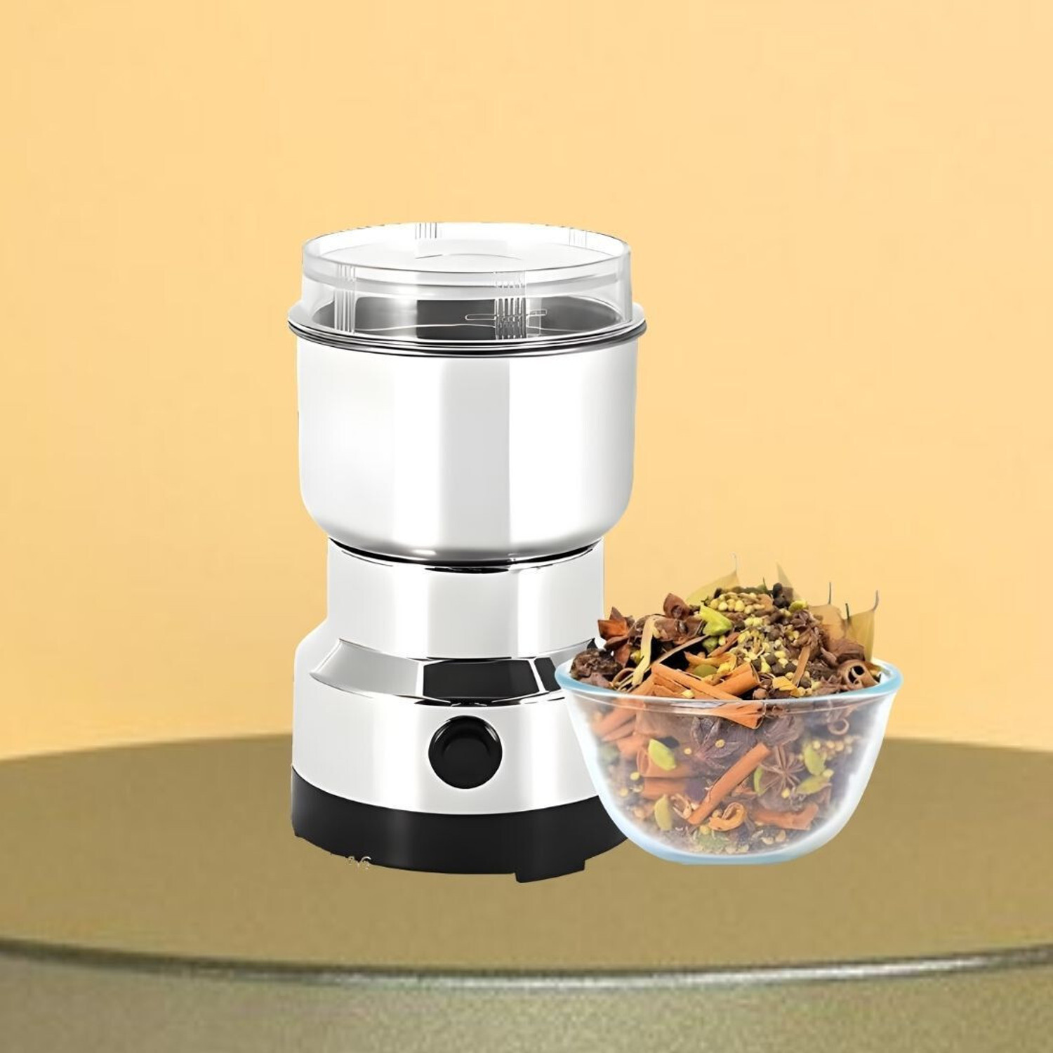 Image of starStore mini grinder 220 W Mixer Grinder (Mixer Grinder Juicer 01 | 1 Jar | Blue)