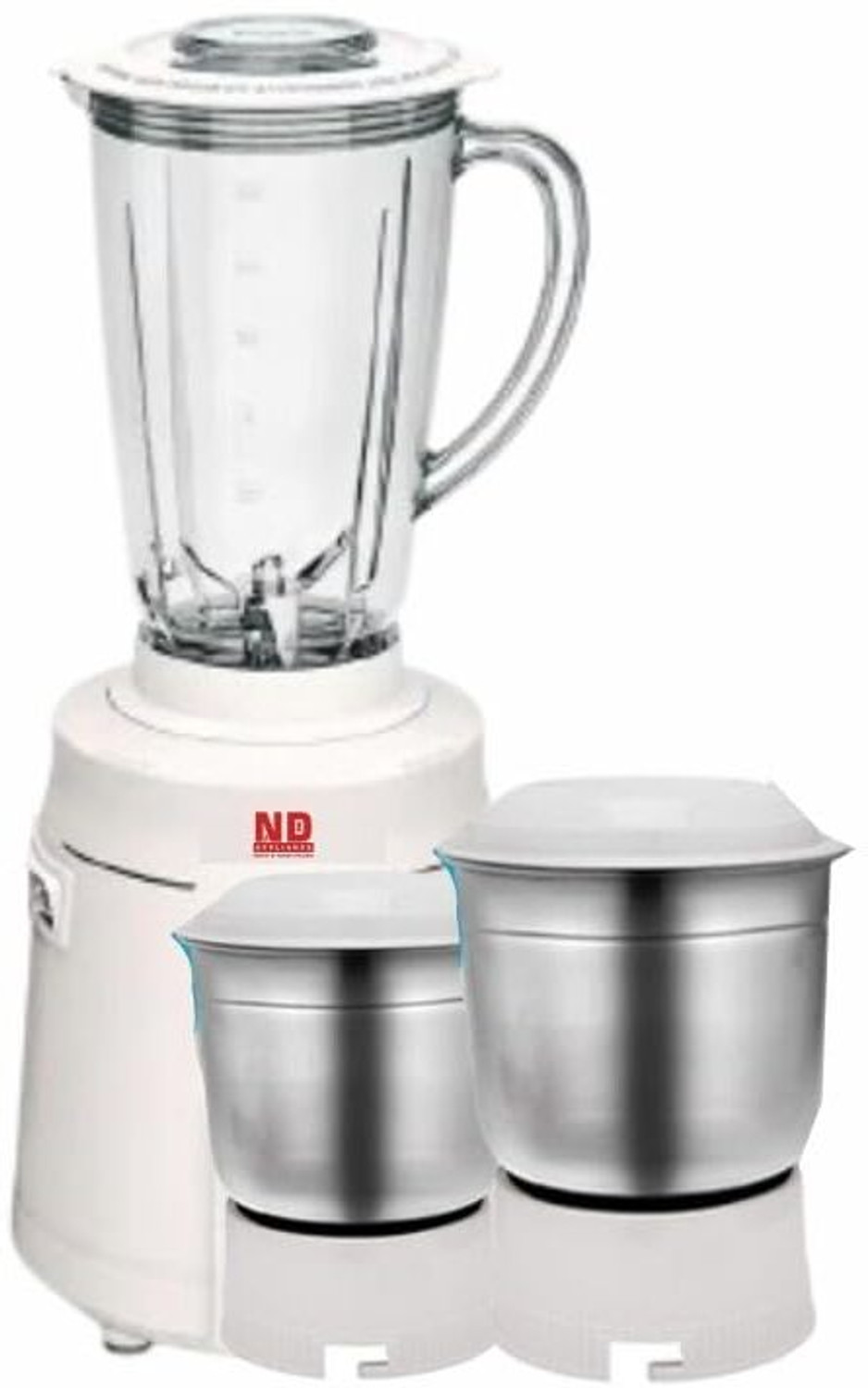 Image of PADMINI DYNA MIX 900 W Juicer Mixer Grinder (MG DYNA MIX 900W | 3 Jars | White)