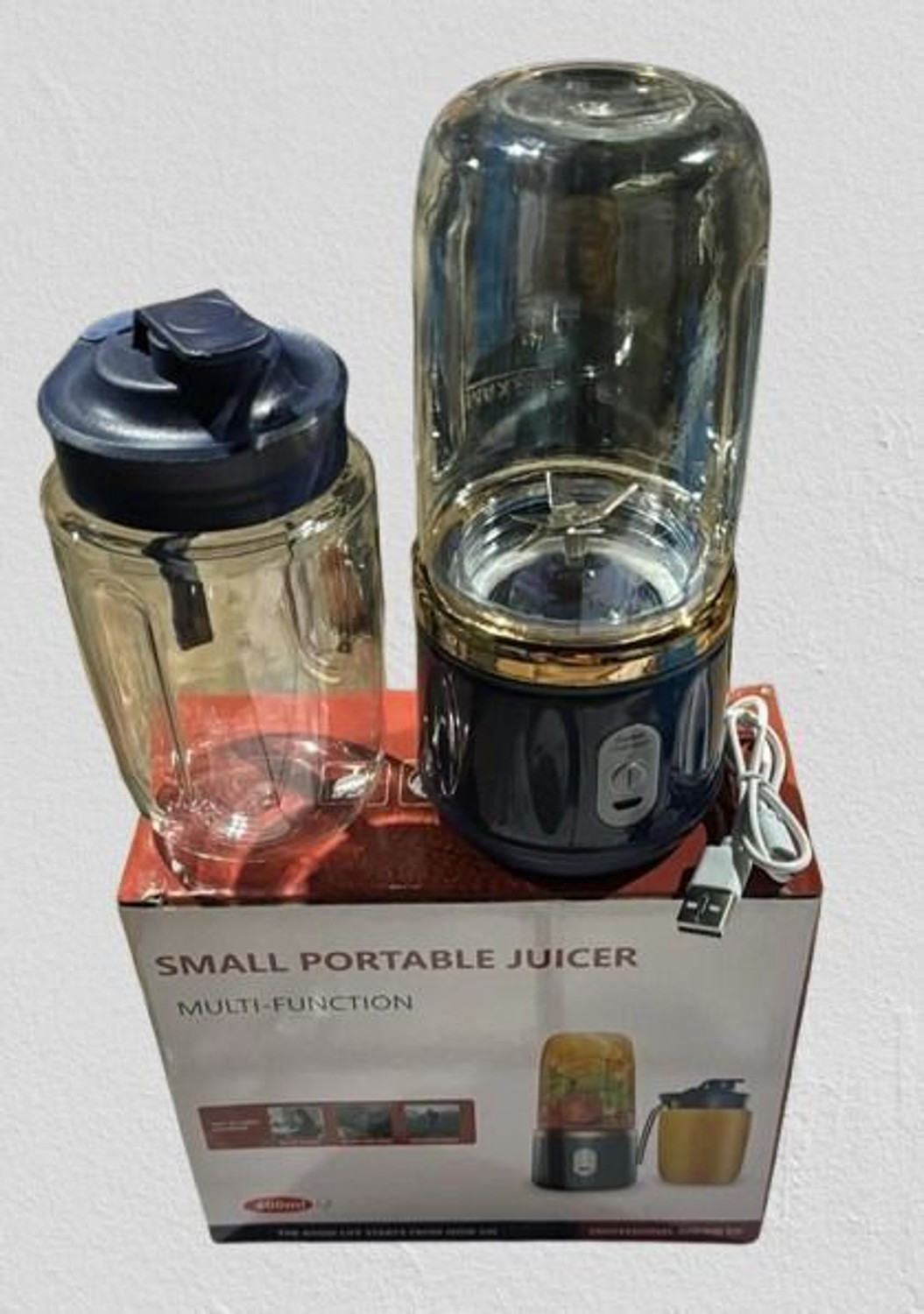 Image of implex mart PJC-34 200 W Juicer Mixer Grinder (Personal Blender for Shakes Household Travel | 1 Jar | Multicolor)