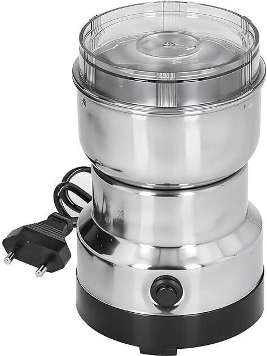 Image of DAKSHWAY Mini Mixer Grinder 800 W Juicer Mixer Grinder (Electric Portable Coffee Bean and Spice Grinder Machine for Whole Coffee Beans | 1 Jar | Silver)