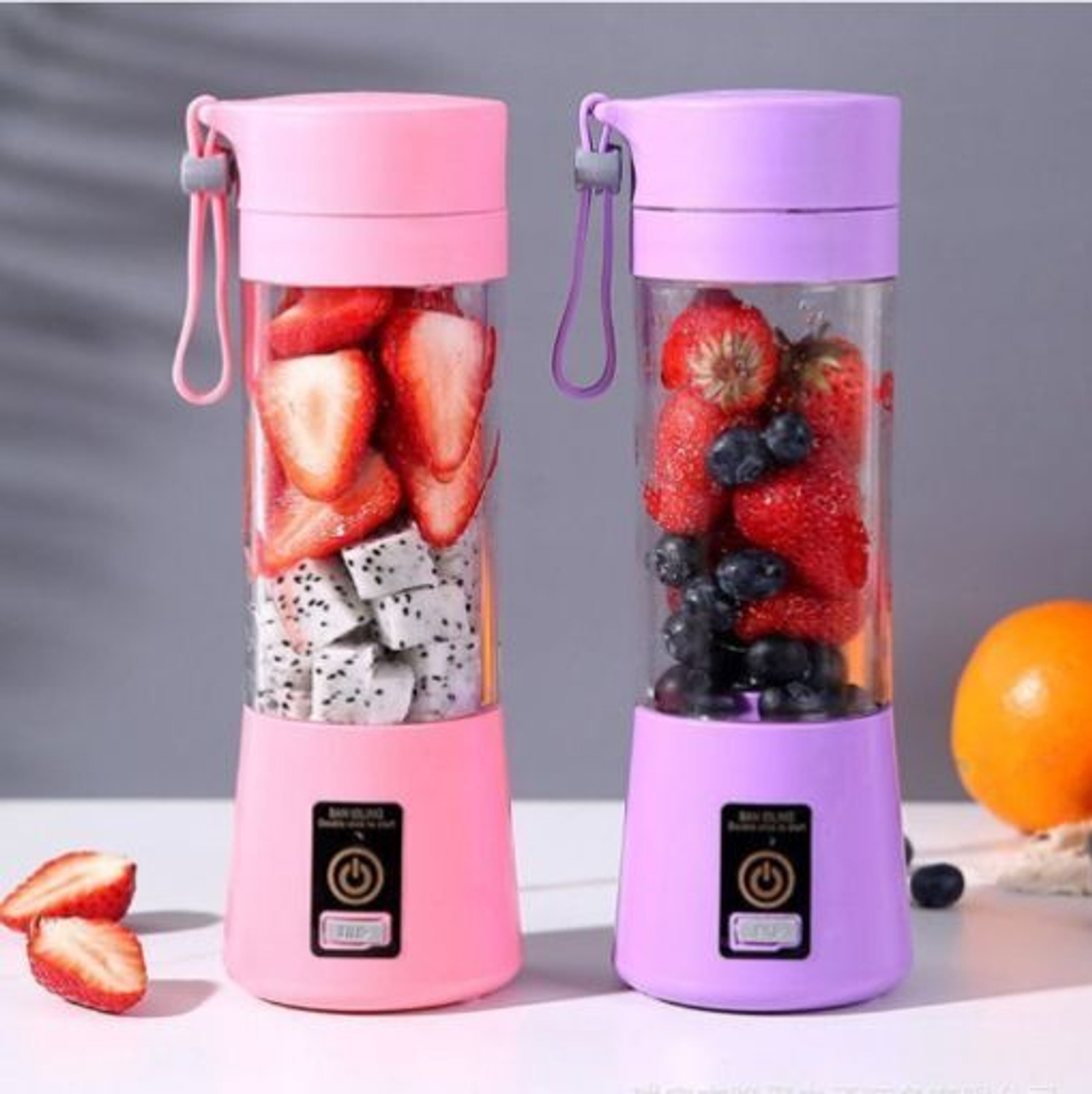 Image of Modexa Global Pro Fruit Juicer 200 W Juicer Mixer Grinder (ASE 874A BlendLife Juice With Sipper For Juices, Shakes, Smoothies, Baby Food | 1 Jar | Multicolor)