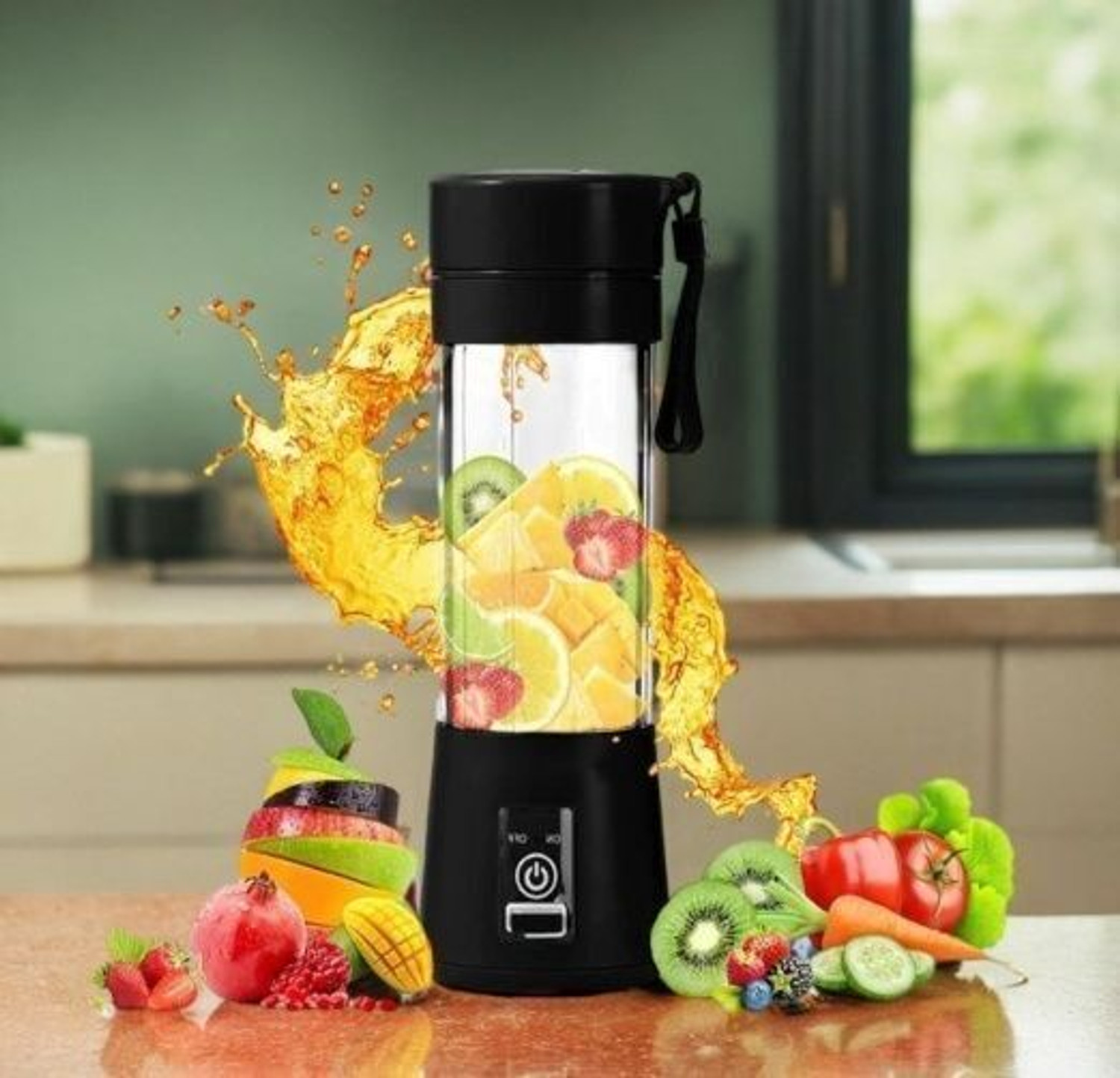 Image of Radhe Pro Fruit Juicer 200 W Juicer Mixer Grinder (JUICE CUP | 1 Jar | Multicolor)
