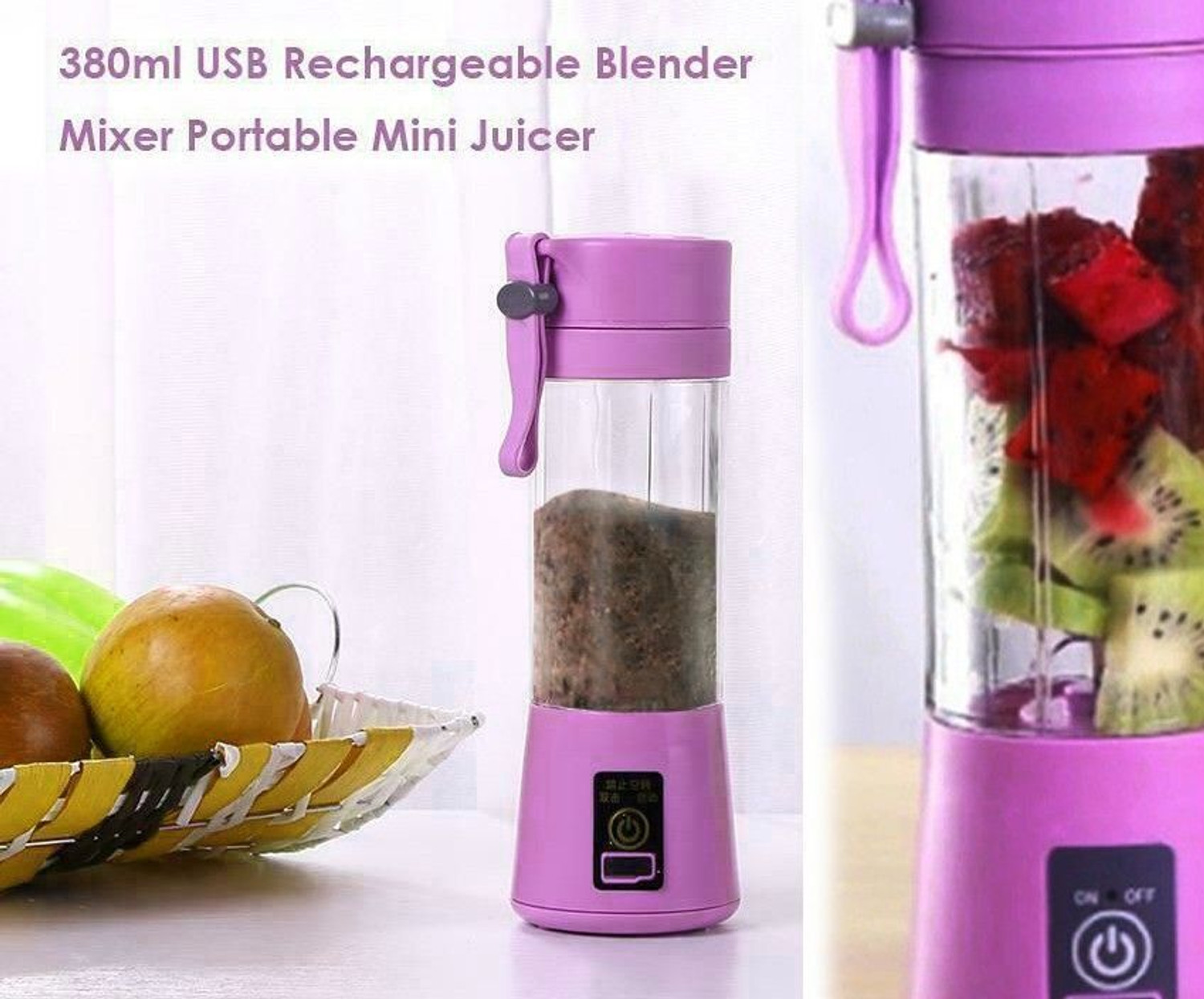 Image of Radhe Pro Fruit Juicer 200 W Juicer Mixer Grinder (JUICE CUP | 1 Jar | Multicolor)