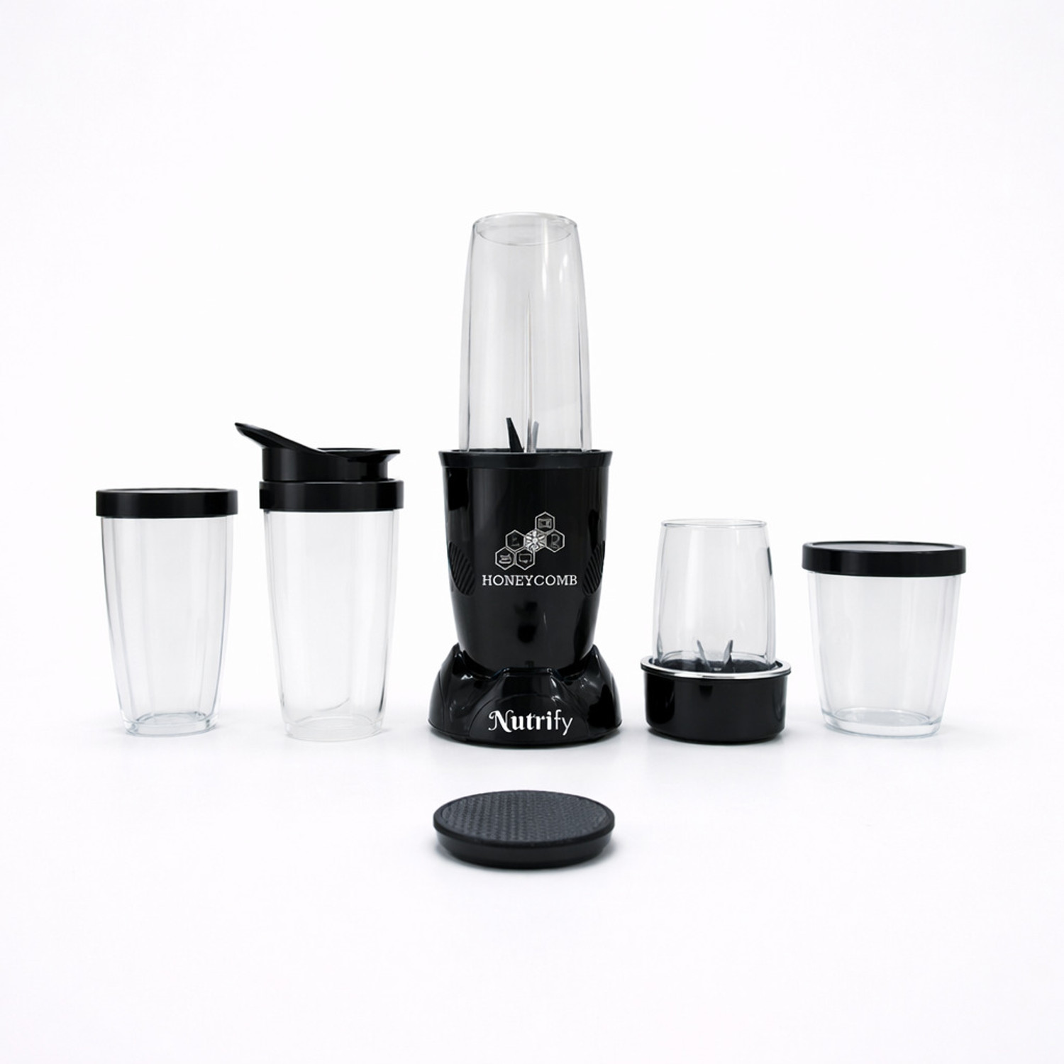 Image of Sunflame CRYSTAL 3 JARS 500 W Juicer Mixer Grinder (Crystal | 3 Jars | White)