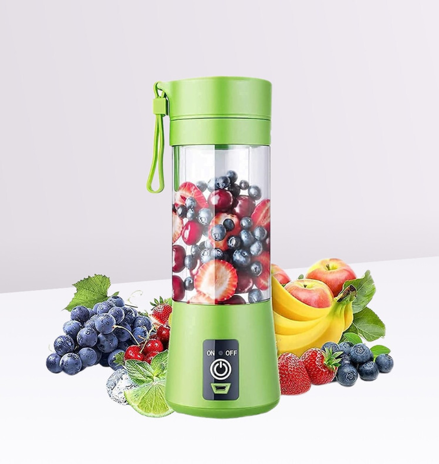 Image of SS brother Pro Fruit Juicer 200 W Juicer Mixer Grinder (Portable Electric Fruit Juicer Maker14 | 1 Jar | Multicolor)