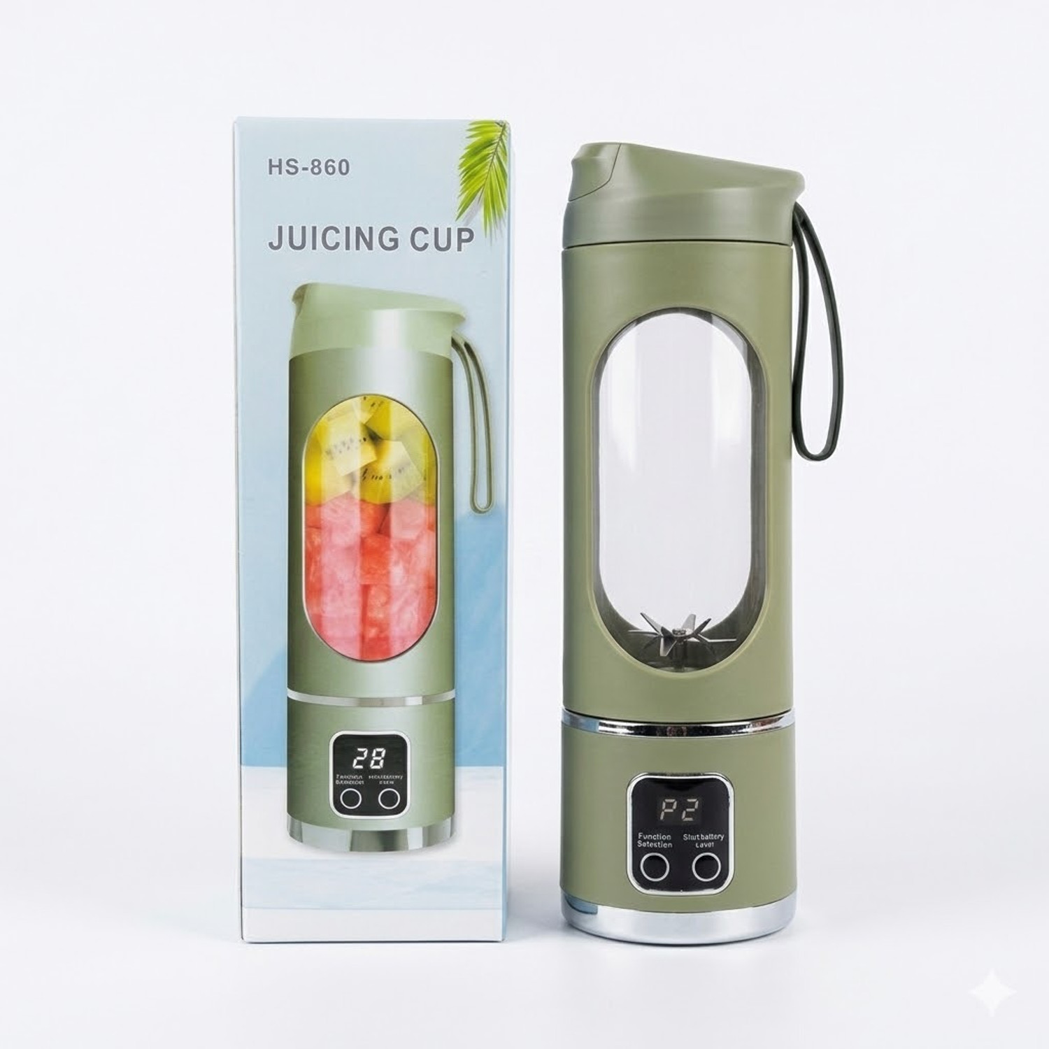 Image of jiyanshi B 1 40 W Juicer (USB Portable Blender | 1 Jar | Multicolor)