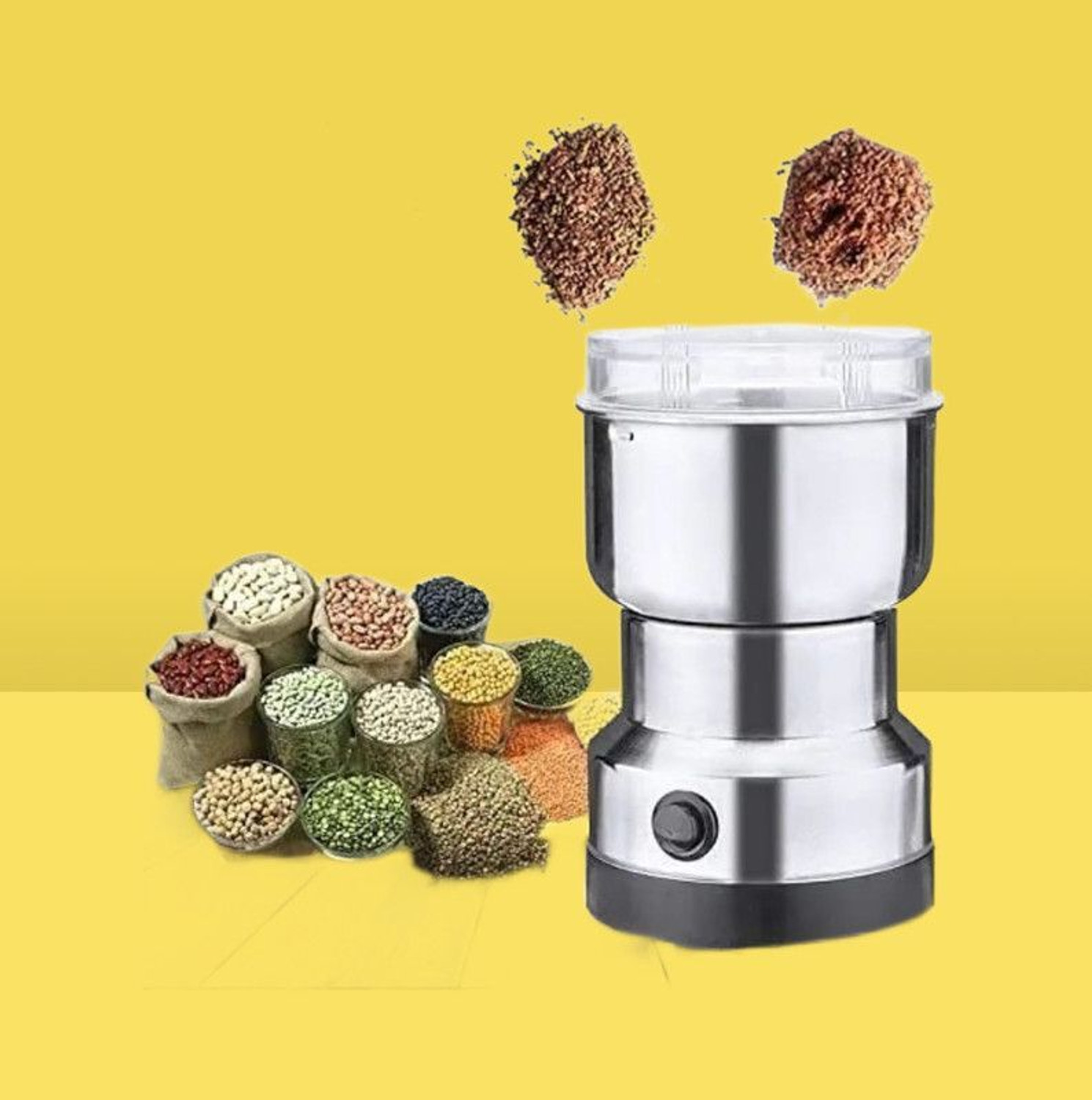 Image of Manasa FOLDING JAR-Wet Mixer Juicer&Coconut Chutney Ginger Garlic Paste100%Copper Motor 350 W Juicer Mixer Grinder (japan350W,36000RPM ABS Hybrid Unbreakable Plastic Body&Stainless Steel-With Easy | 1 Jar | Black 48)