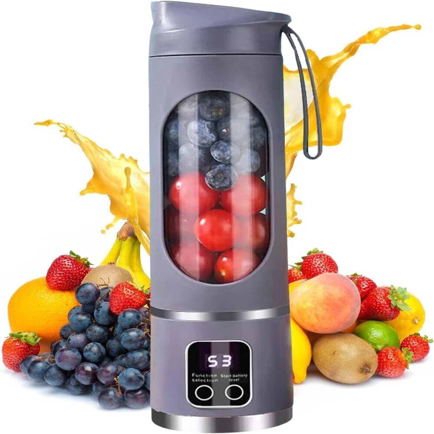 Image of jiyanshi B 1 40 W Juicer (USB Portable Blender | 1 Jar | Multicolor)