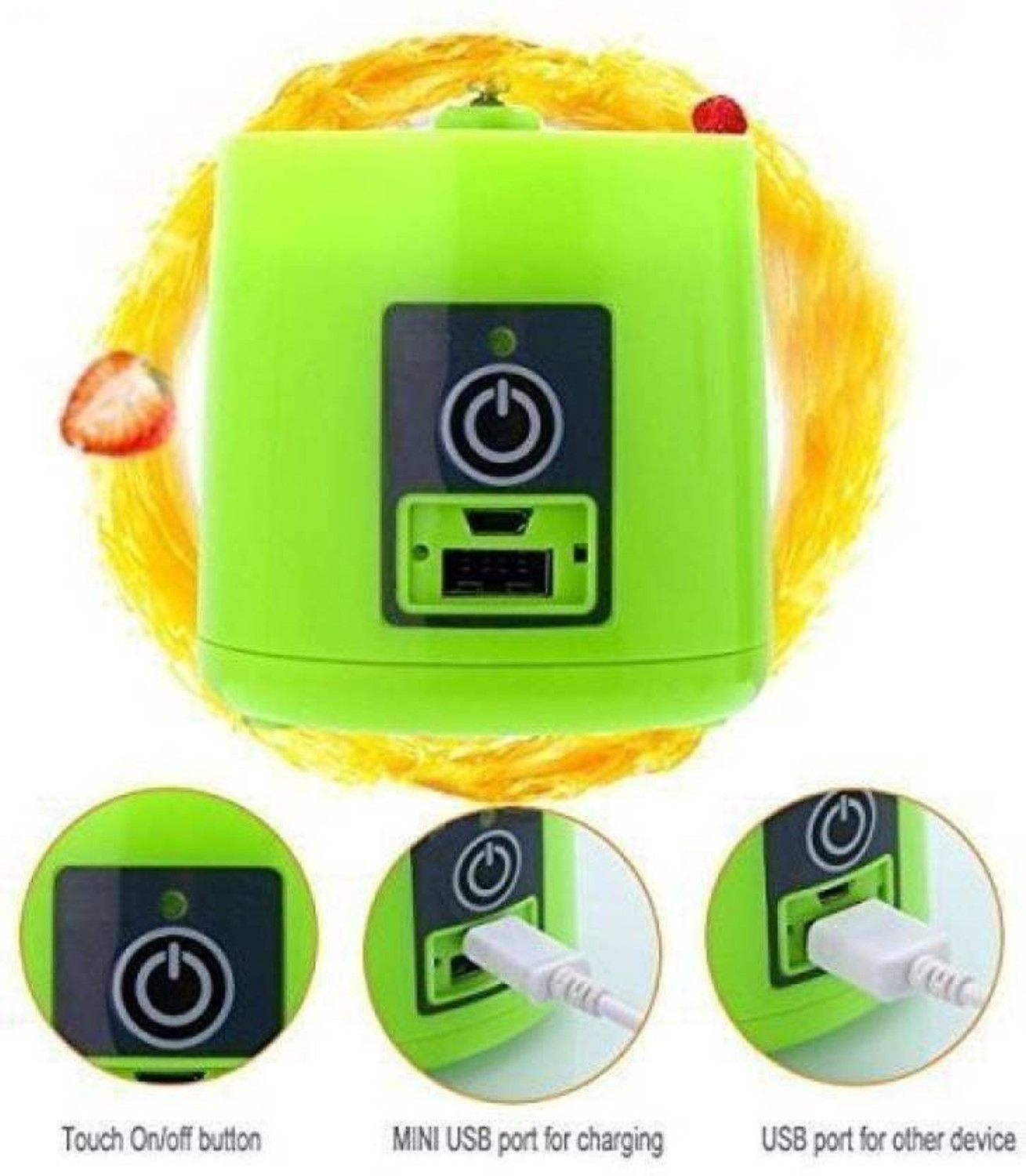 Image of princemarkett Pro Fruit Juicer 200 W Juicer Mixer Grinder (234354 | 1 Jar | Multicolor)
