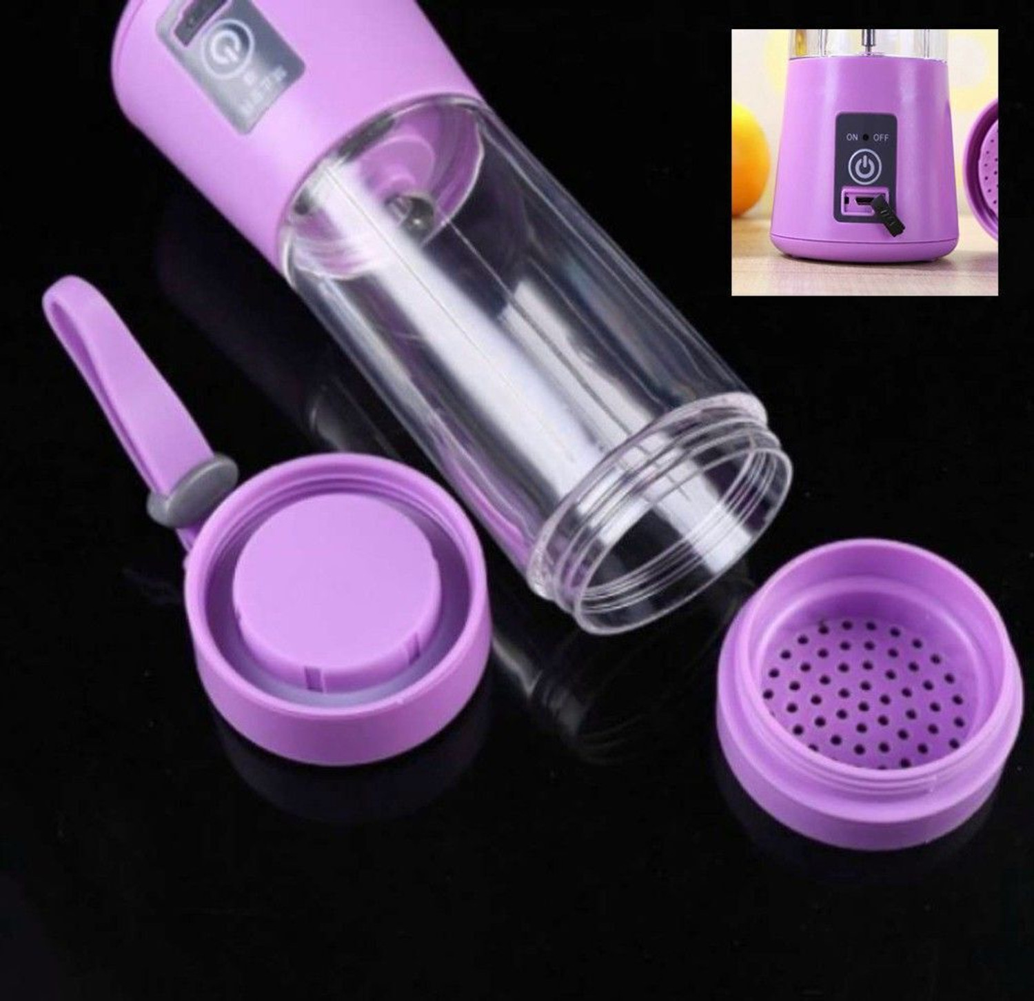Image of Radhe Pro Fruit Juicer 200 W Juicer Mixer Grinder (JUICE CUP | 1 Jar | Multicolor)