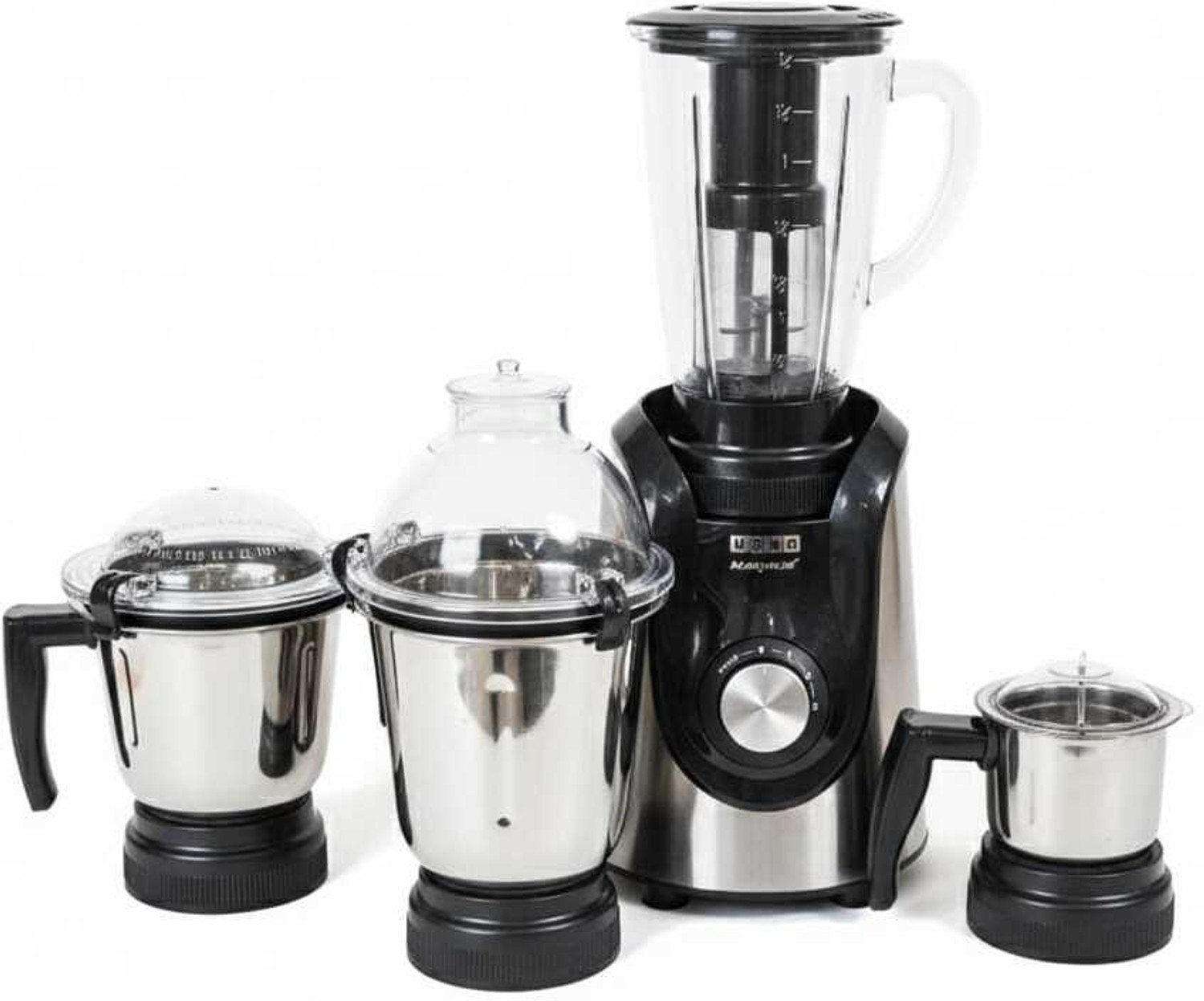 USHA Mixer With 5 Year warranty On Motor 800 Mixer Grinder (4 Jars, Bl