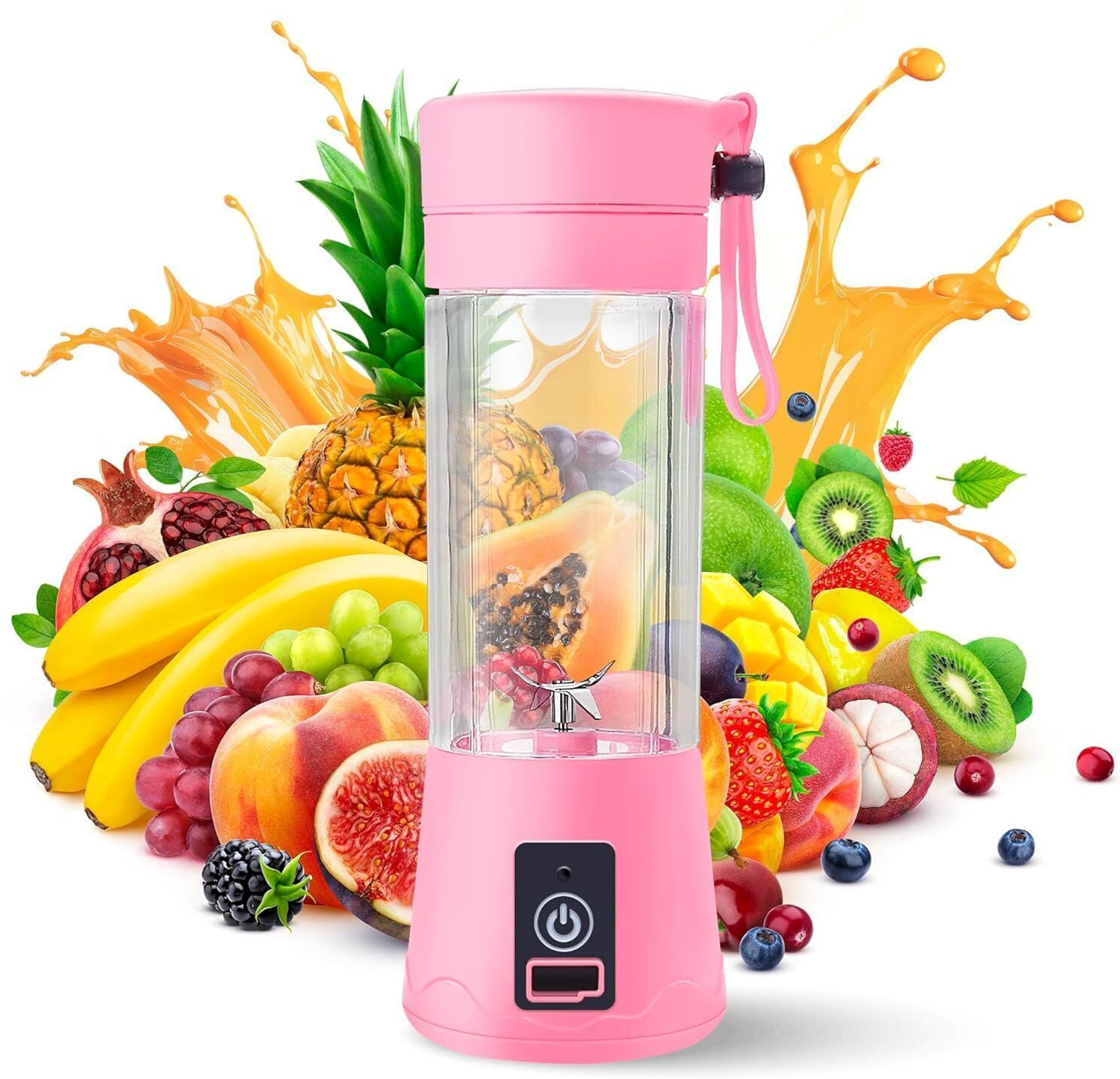 Image of MAXIVE No 25 W Juicer (Juice Blender09 | 1 Jar | Multicolor)