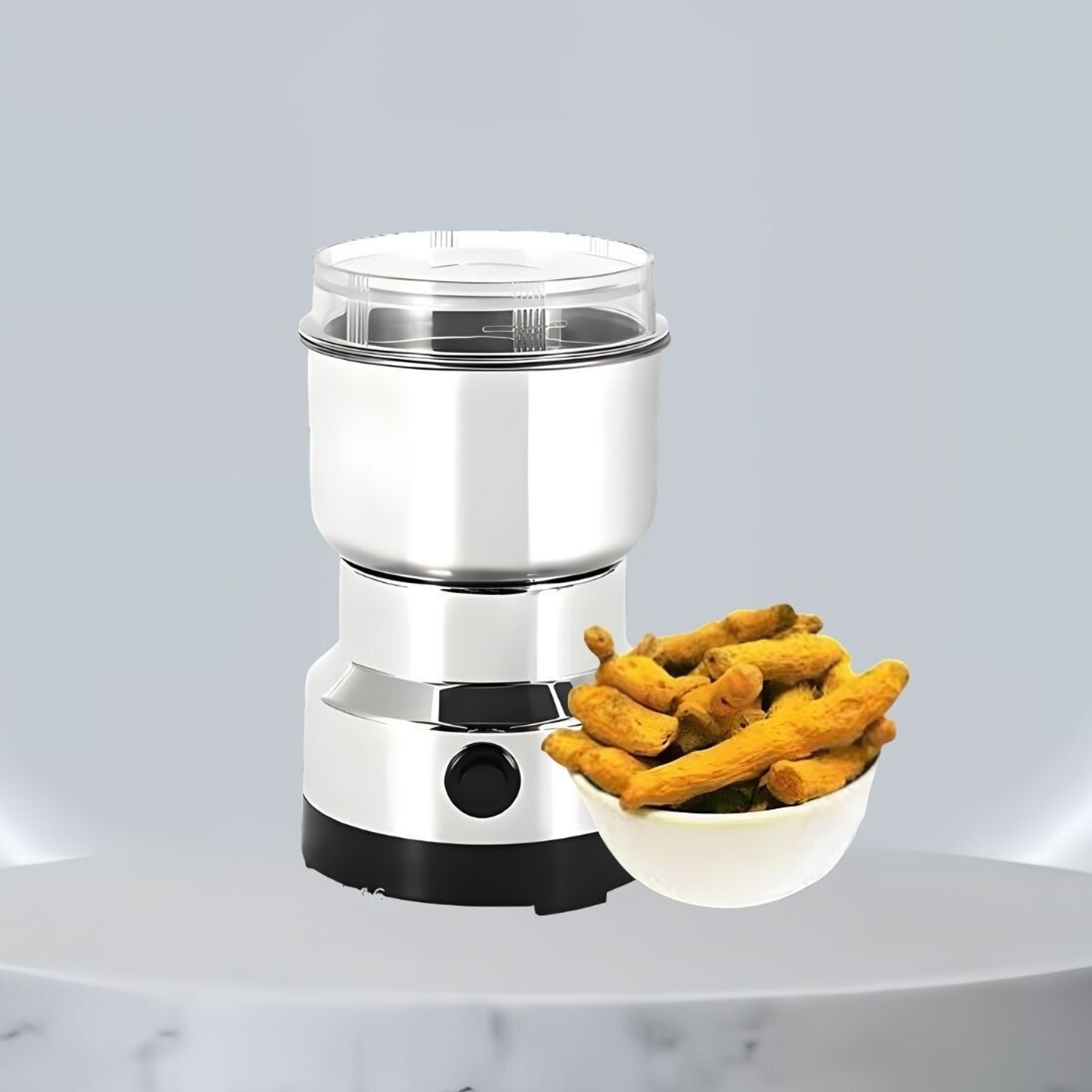 Image of starStore mini grinder 220 W Mixer Grinder (Mixer Grinder Juicer 01 | 1 Jar | Blue)