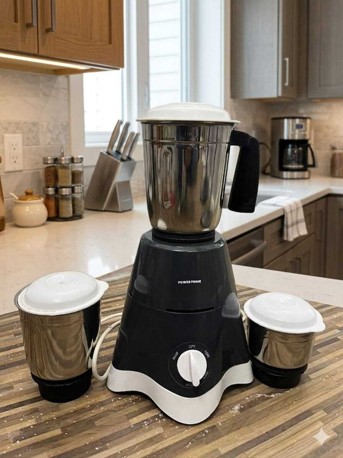 Image of laxmigold Grinder 039 550 W Juicer Mixer Grinder (JMG 39 | 3 Jars | Black)