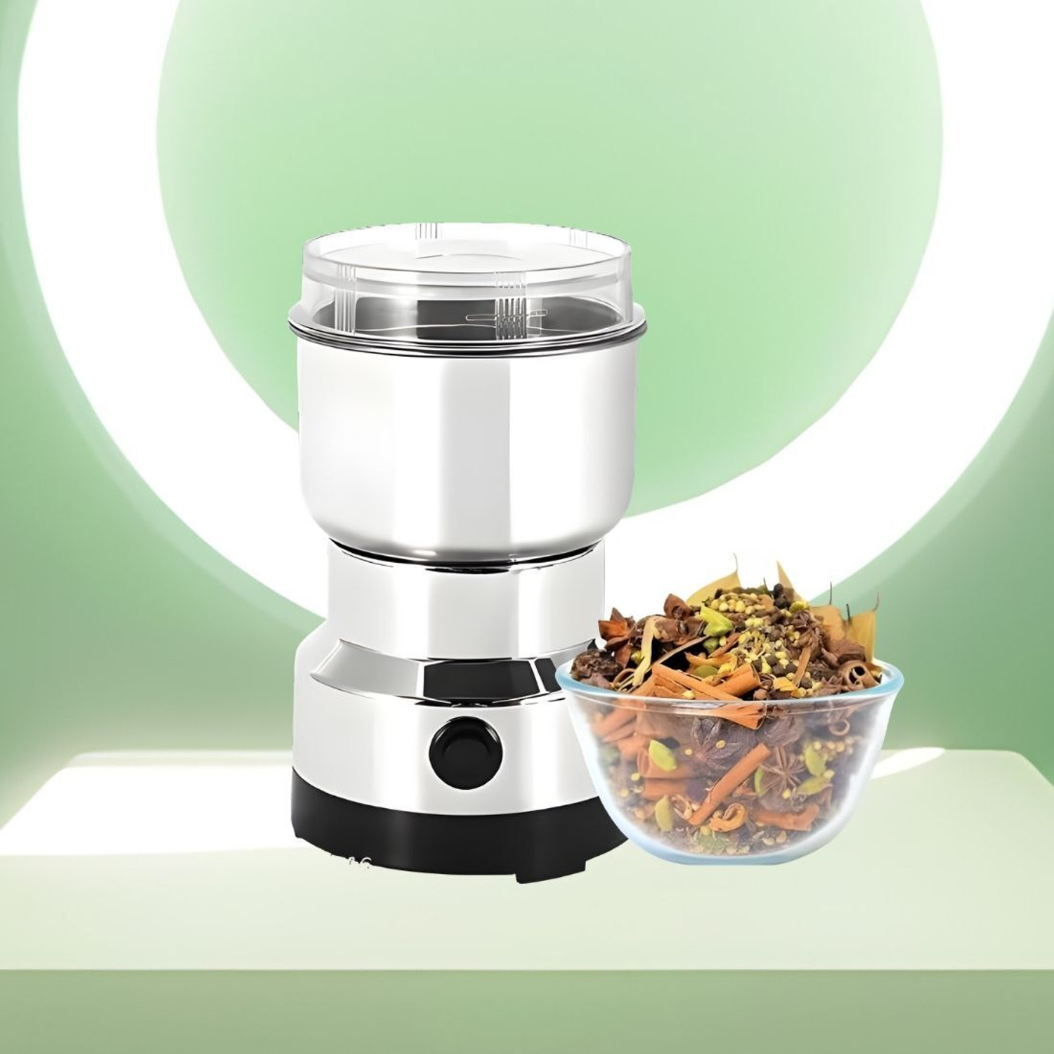 Image of starStore mini grinder 220 W Mixer Grinder (Mixer Grinder Juicer 01 | 1 Jar | Blue)
