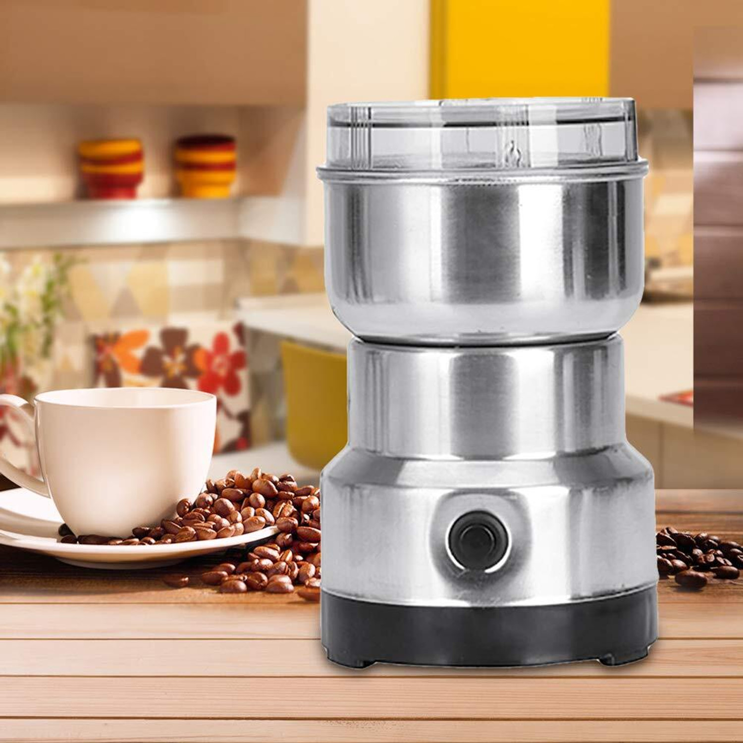 Image of ZENTARA ENTERPRISE Hexa Blade 40 W Juicer (Portable-Juicer | 1 Jar | Blue & Transparent)