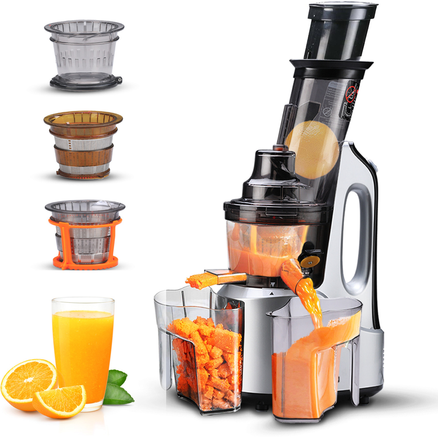 AGARO Imperial Slow Juicer 240 - Grey, 240 RPM, ₹15,999