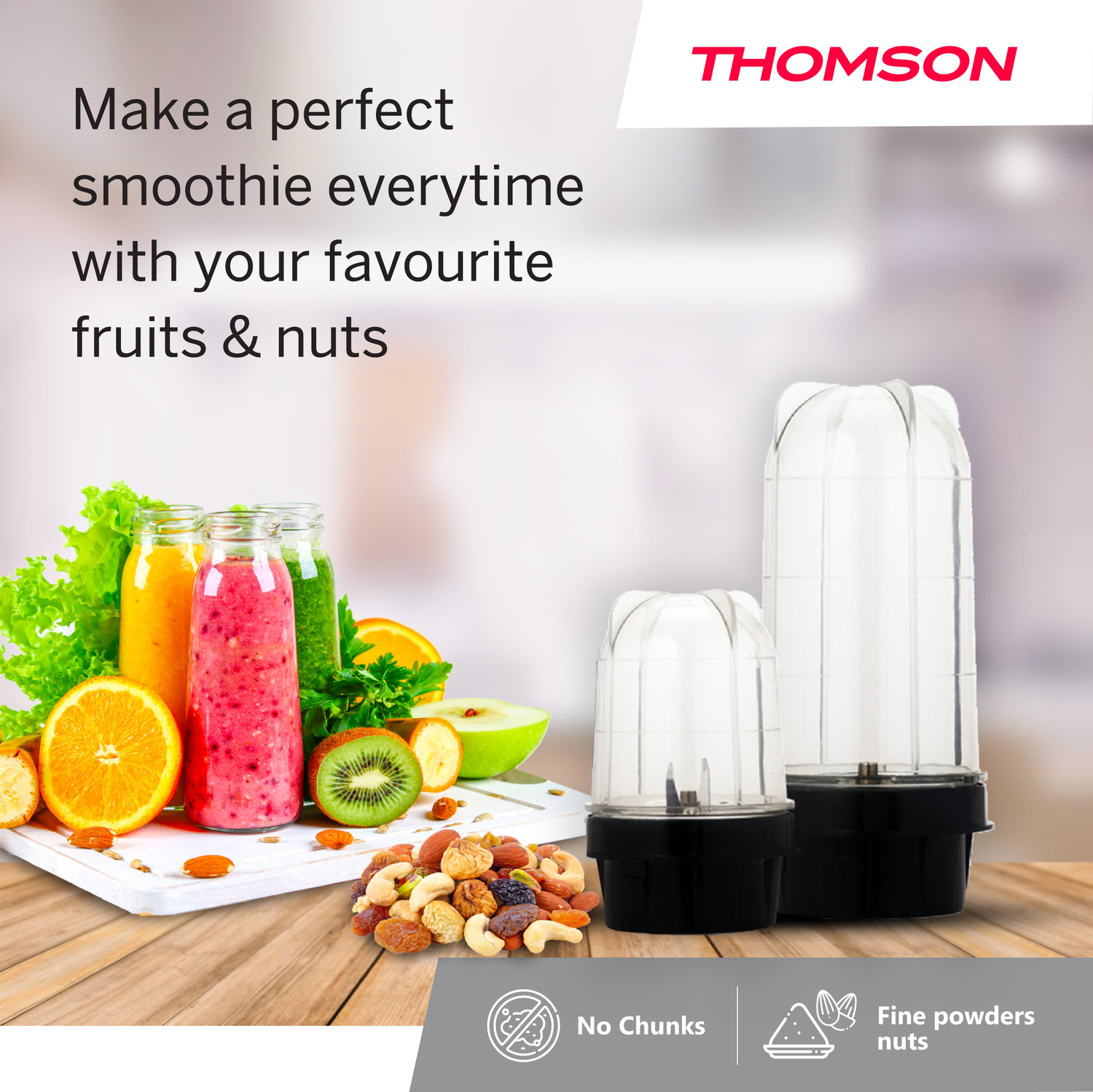 Image of Thomson MX03 750 W Juicer Mixer Grinder