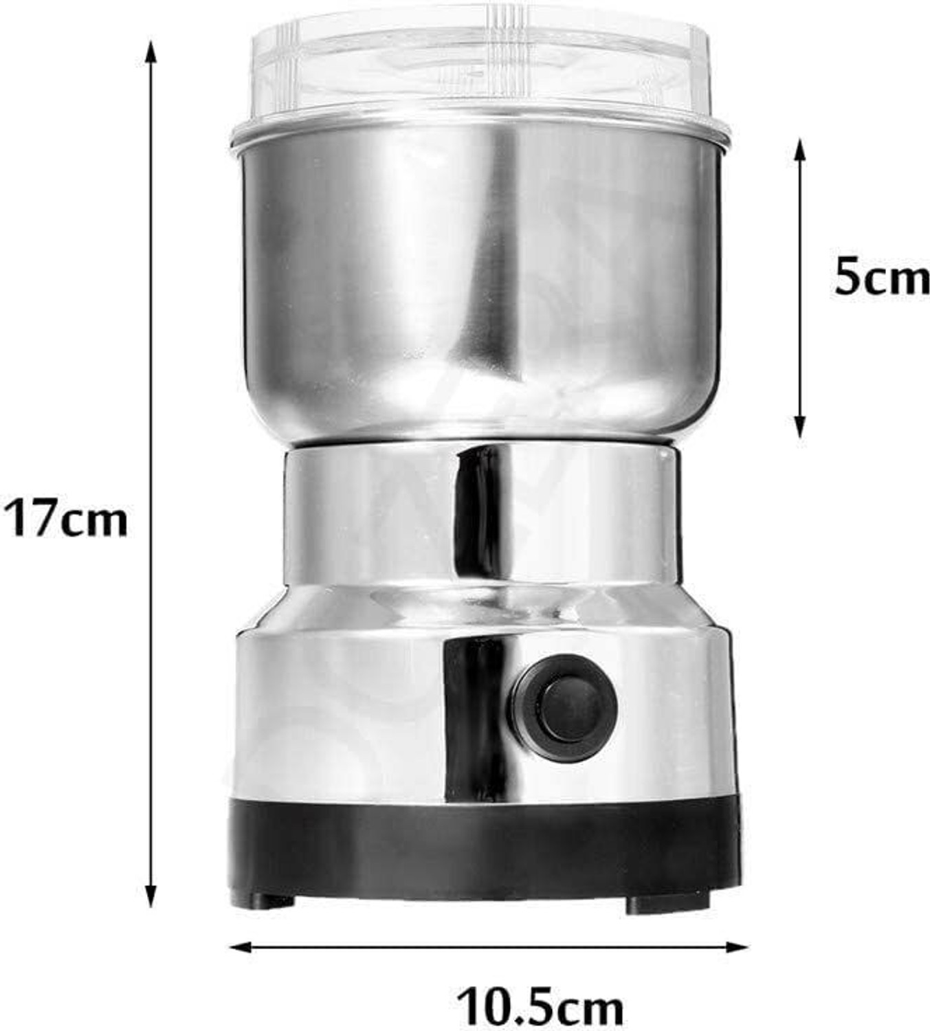 Image of Manasa Pro 450 W Juicer Mixer Grinder (Portable Grinder, USB Rechargeable Mini Grinder, Electric Grinder for mix 24 | 1 Jar | Silver)