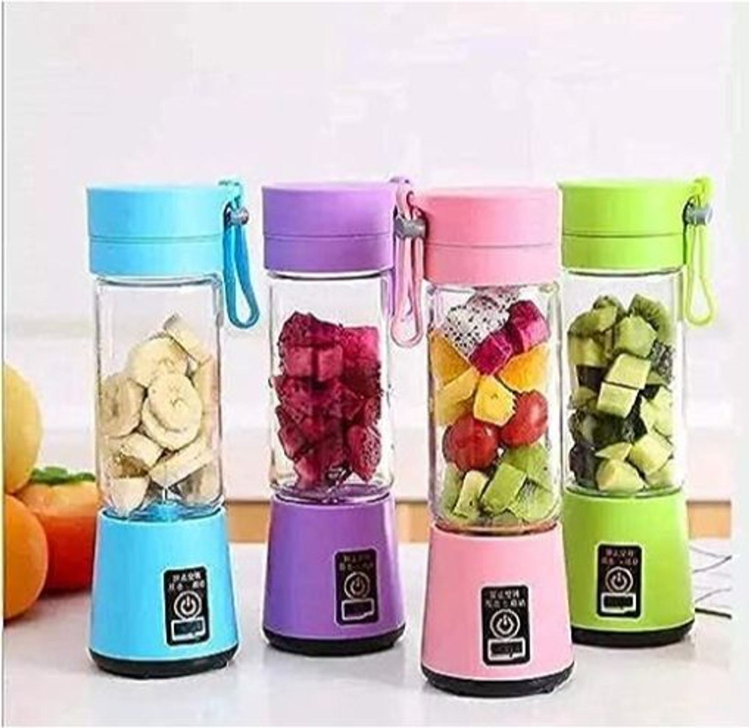 Image of Modexa Global Pro Fruit Juicer 200 W Juicer Mixer Grinder (ASE 874A BlendLife Juice With Sipper For Juices, Shakes, Smoothies, Baby Food | 1 Jar | Multicolor)