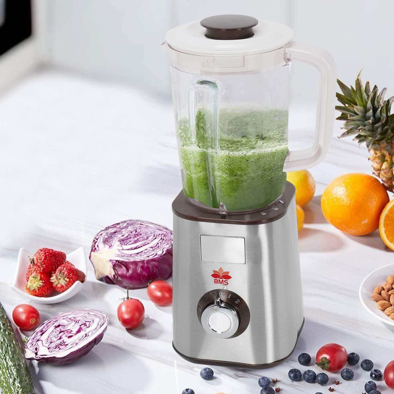 Image of BMS Lifestyle by BMS Lifestyle Nutri-Blender 550 W Juicer Mixer Grinder