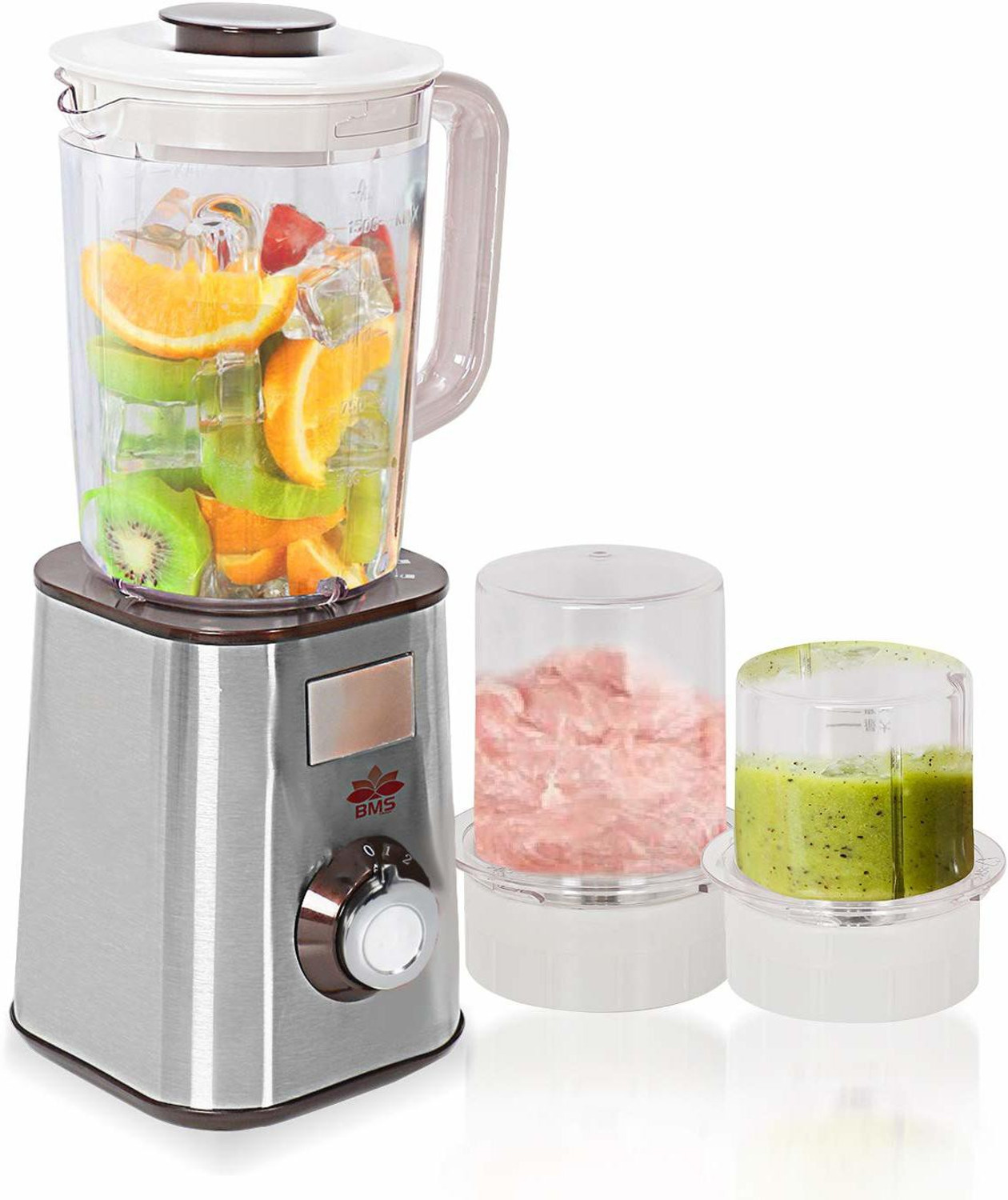 Image of BMS Lifestyle by BMS Lifestyle Nutri-Blender 550 W Juicer Mixer Grinder