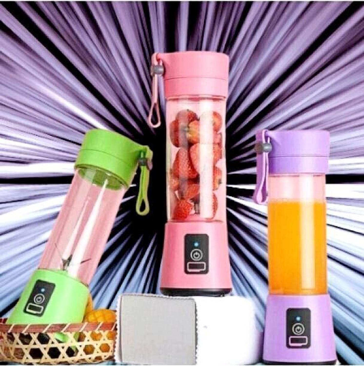 Image of BazaarNest Household Grinder W300 Juicer Mixer Grinder gr69 300 W Juicer Mixer Grinder (Nima japan Mini Stainless Steel Grainder G69 | 1 Jar | Multicolor)
