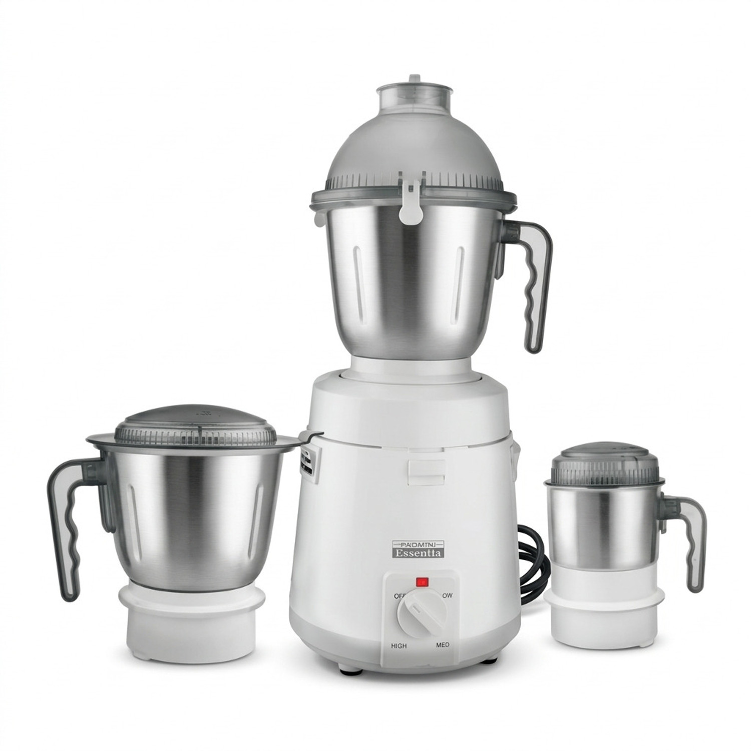 Image of PADMINI DYNA MIX 900 W Juicer Mixer Grinder (MG DYNA MIX 900W | 3 Jars | White)