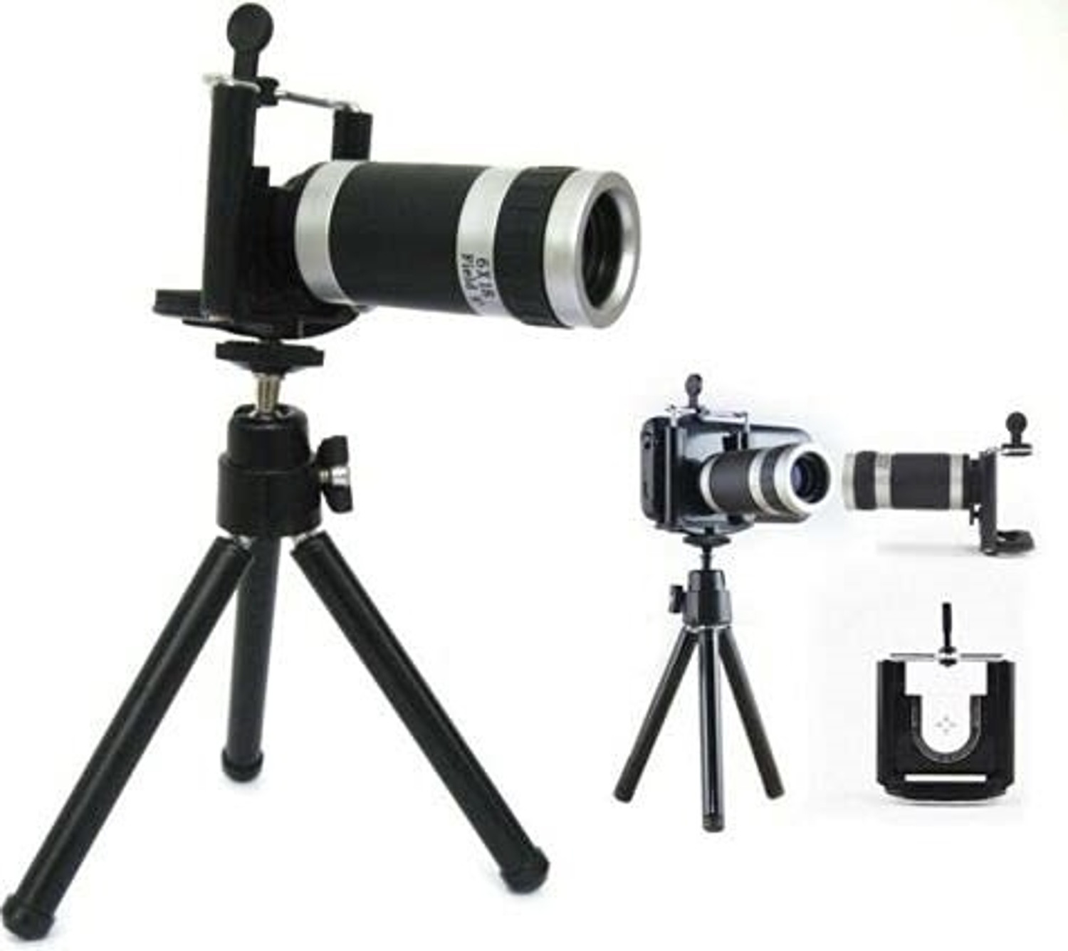 Image of VOLTegIC 18X HD Telephoto Lens for Android & iPhone with Adjustable Focus Mobile Phone Lens