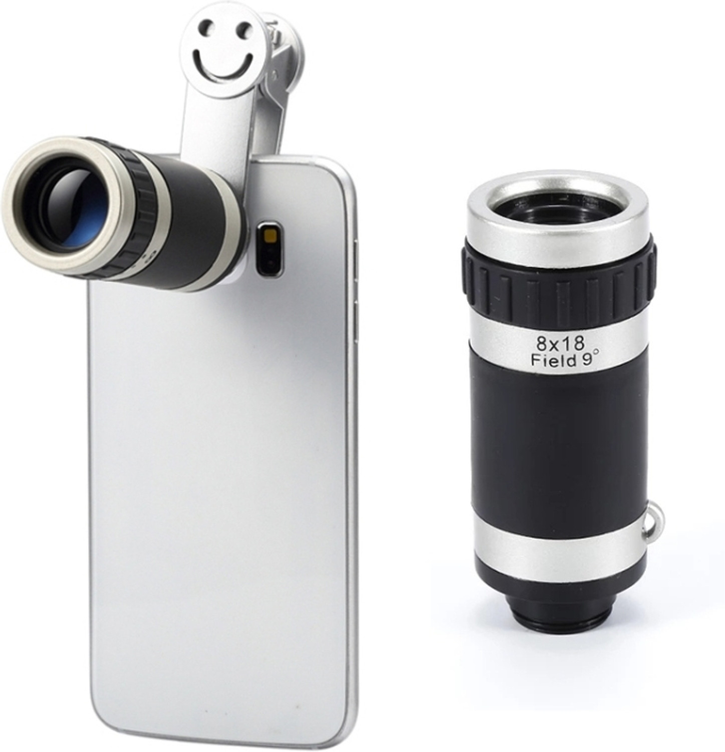 Image of VOLTegIC 18X HD Telephoto Lens for Android & iPhone with Adjustable Focus Mobile Phone Lens