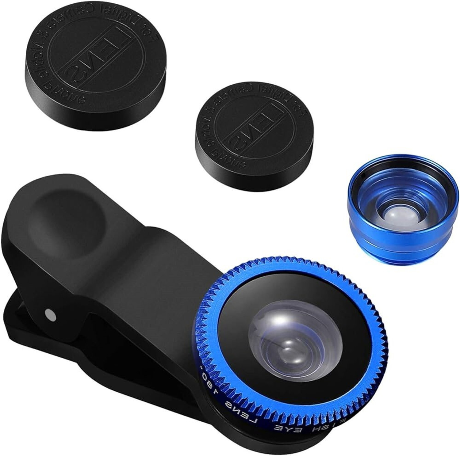 Image of OSTALY 0.45X Ultra HD 2 in 1 Mobile Lens Kit L58 Macro Lens Wide Angle and 15X Lens Mobile Phone Lens