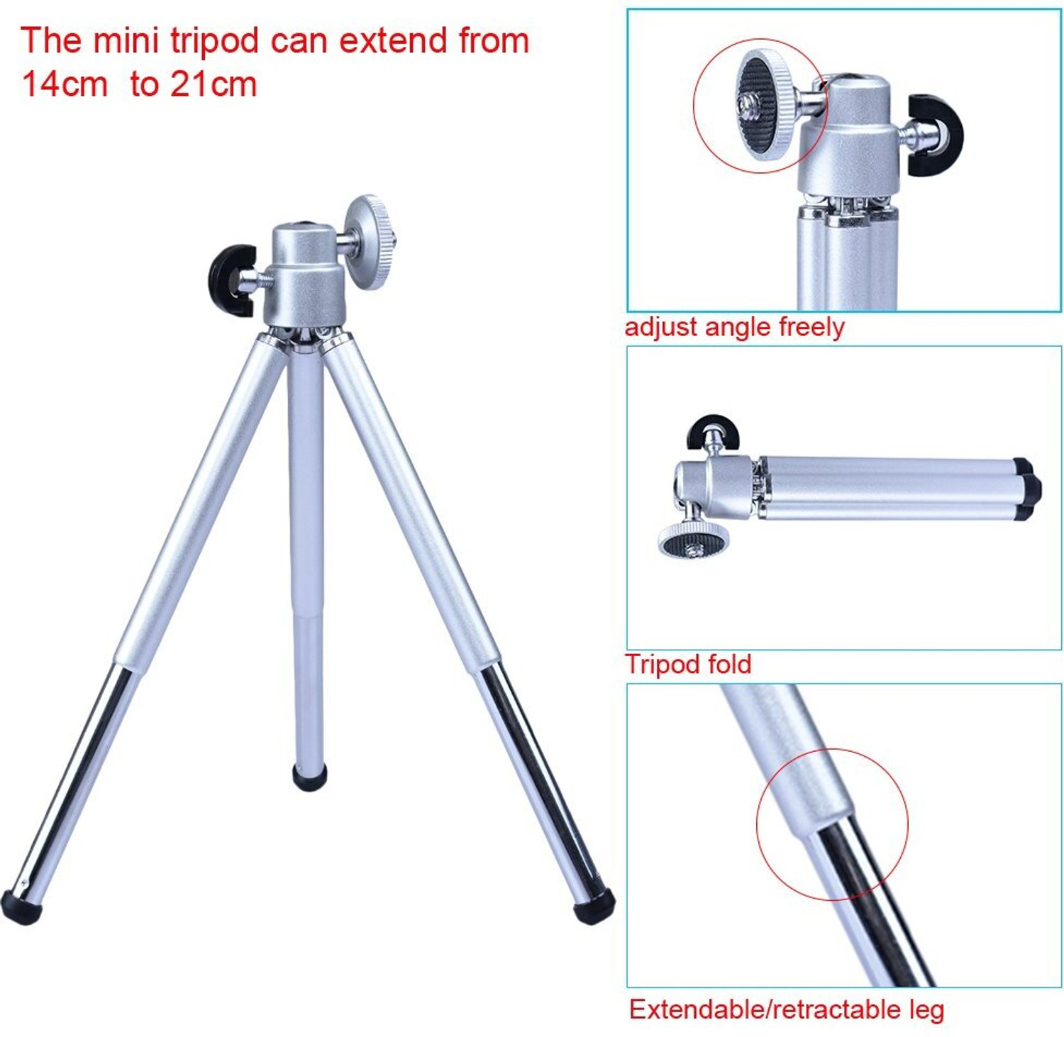 Image of VOLTegIC 18X HD Telephoto Lens for Android & iPhone with Adjustable Focus Mobile Phone Lens