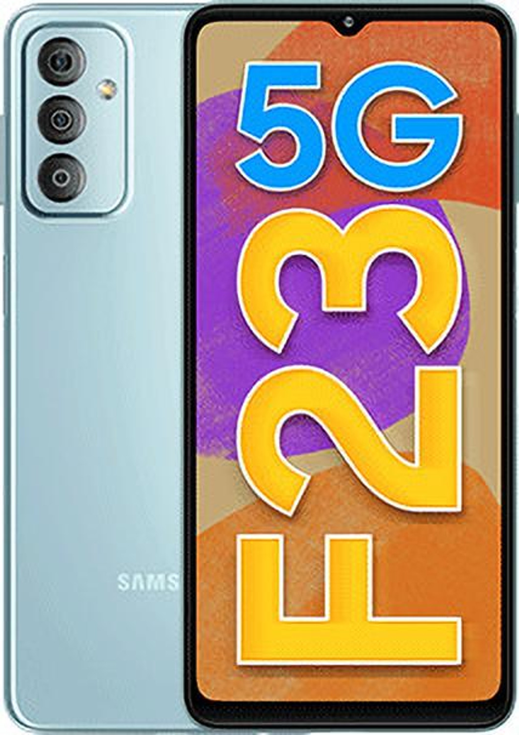 Image of Samsung Galaxy F23 5G (Aqua Blue, 128 GB)