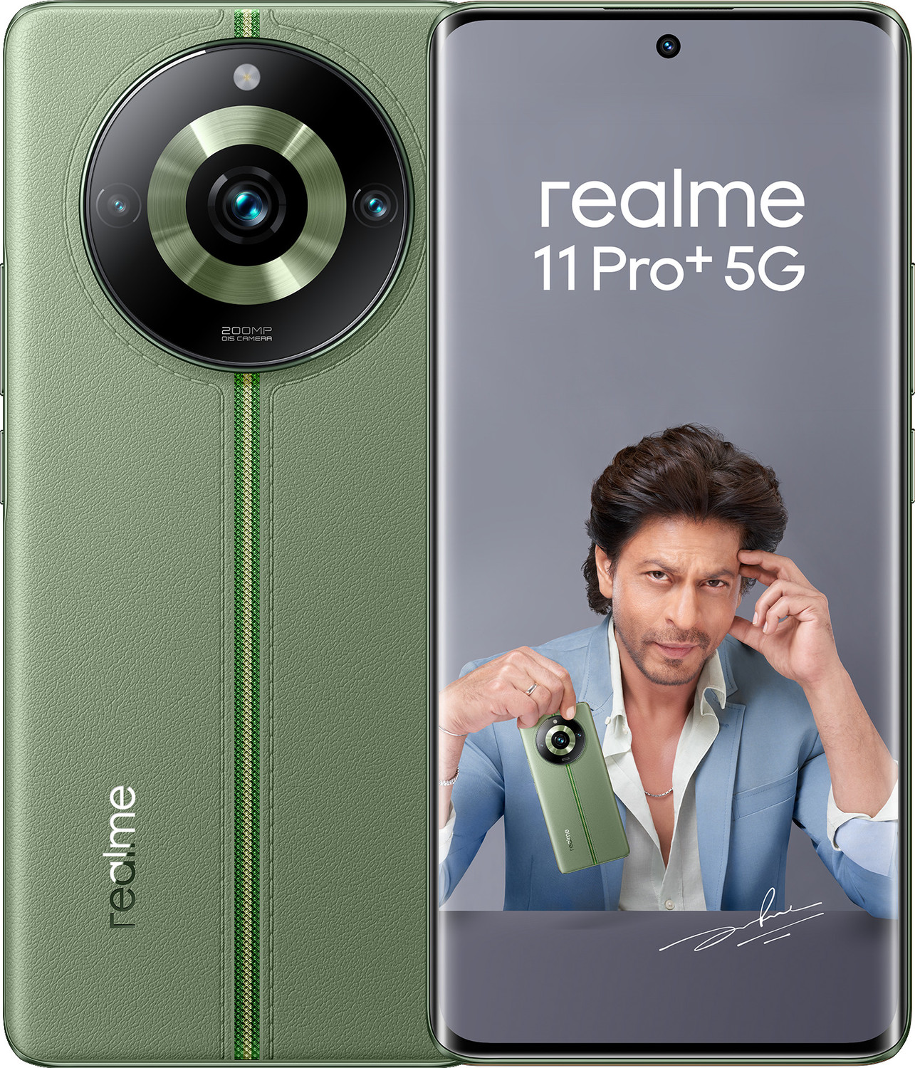 Image of realme 11 Pro+ 5G (Oasis Green, 256 GB)