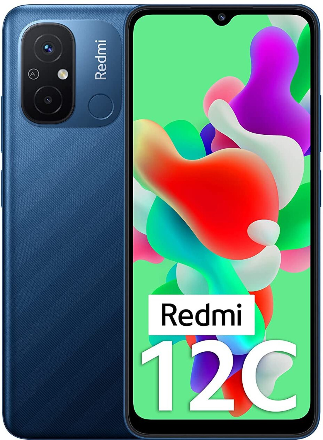Image of REDMI 12c (Royal Blue, 128 GB) (6 GB RAM)