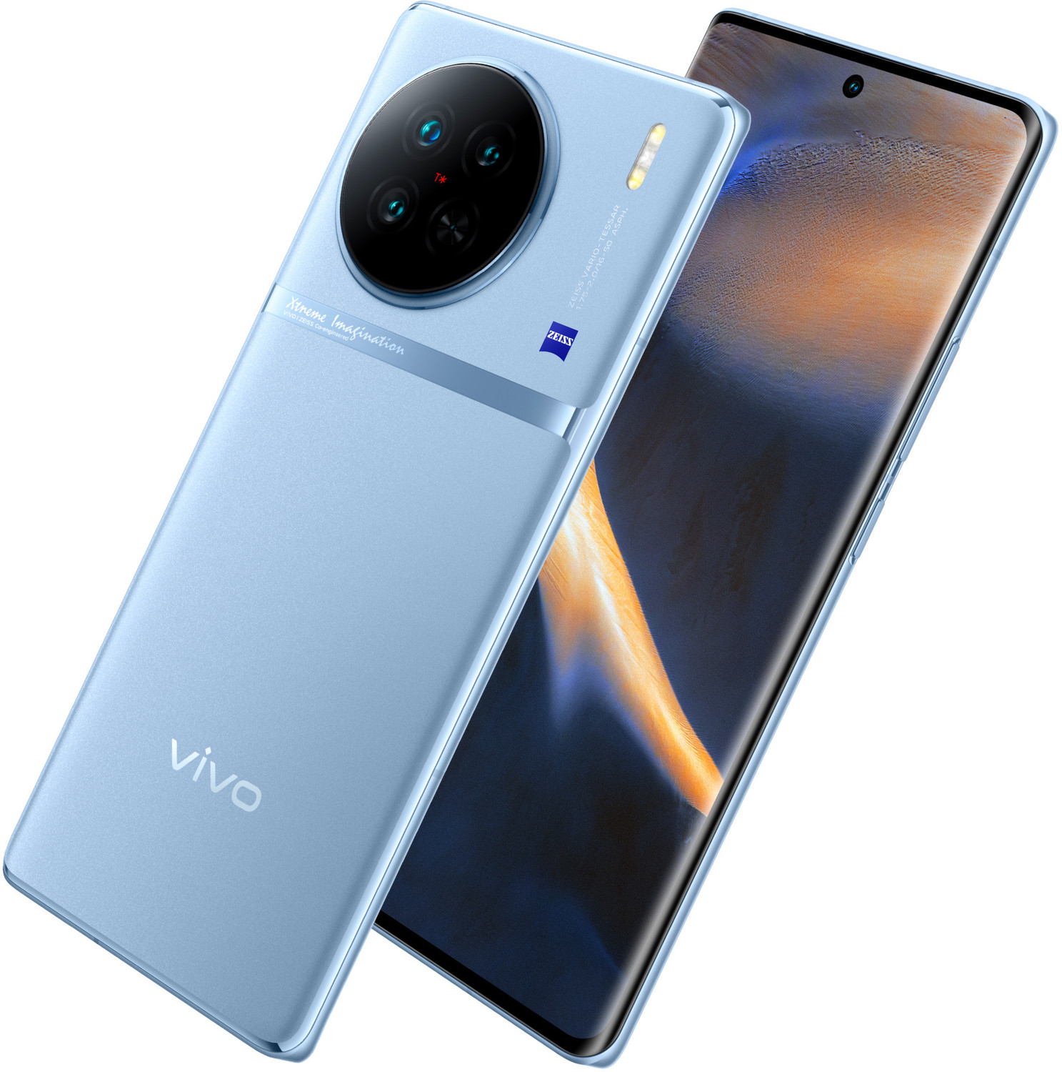 Image of vivo X90 (Breeze Blue, 256 GB)
