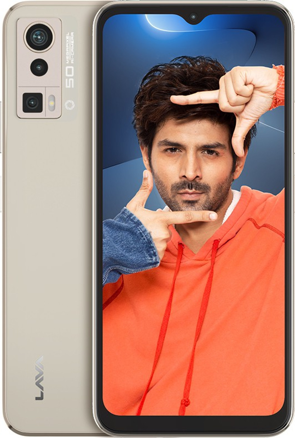 Image of LAVA Blaze Pro (Glass Gold, 64 GB)