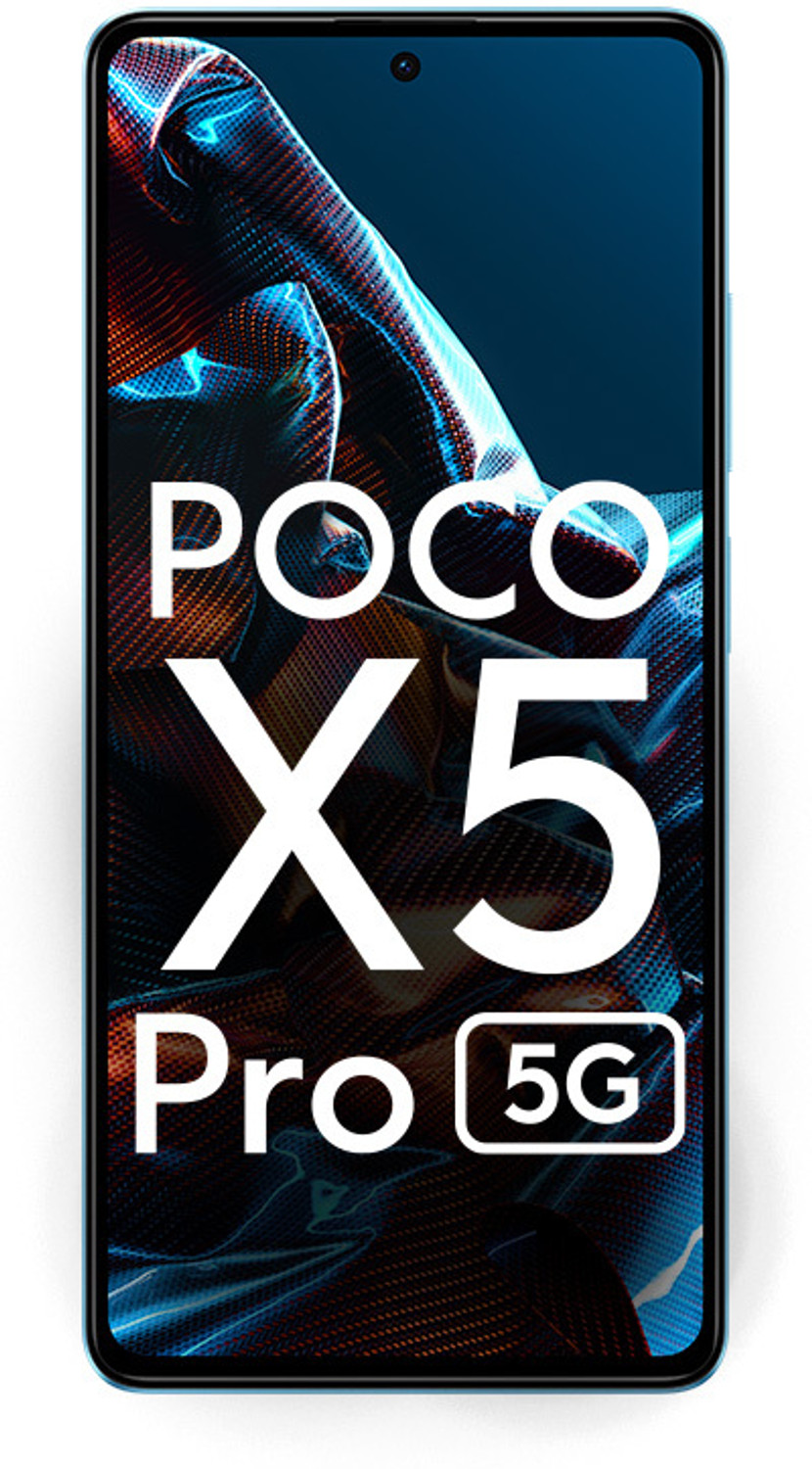 Image of POCO X5 Pro 5G (Horizon Blue, 128 GB)