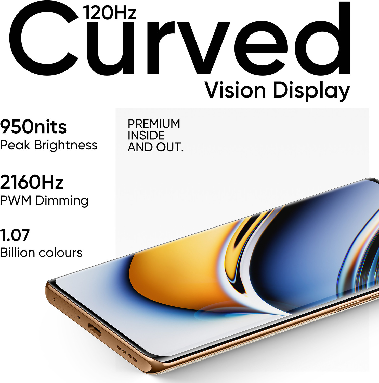 Image of realme 11 Pro+ 5G (Sunrise Beige, 256 GB)